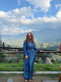 Light Wrap it Denim Set Pants