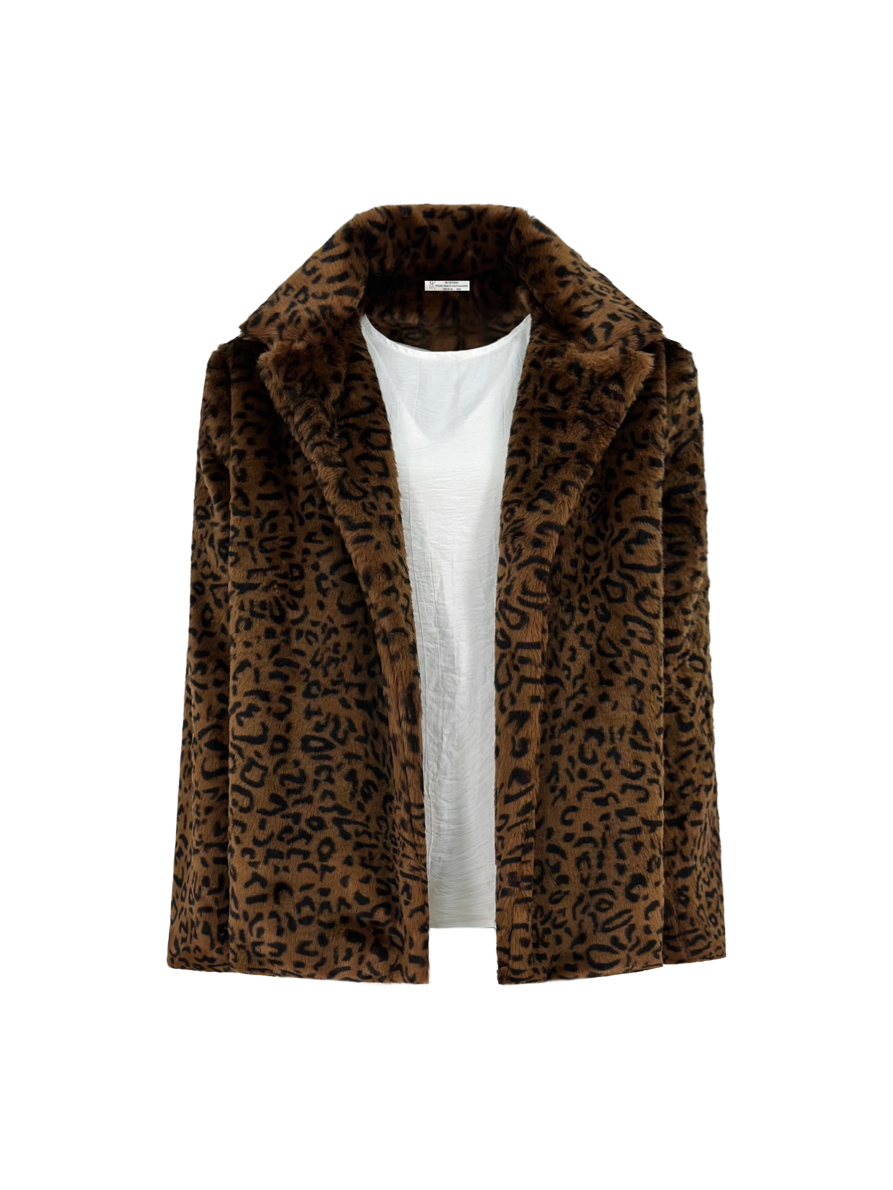 The luxe panther Faux Fur Coat