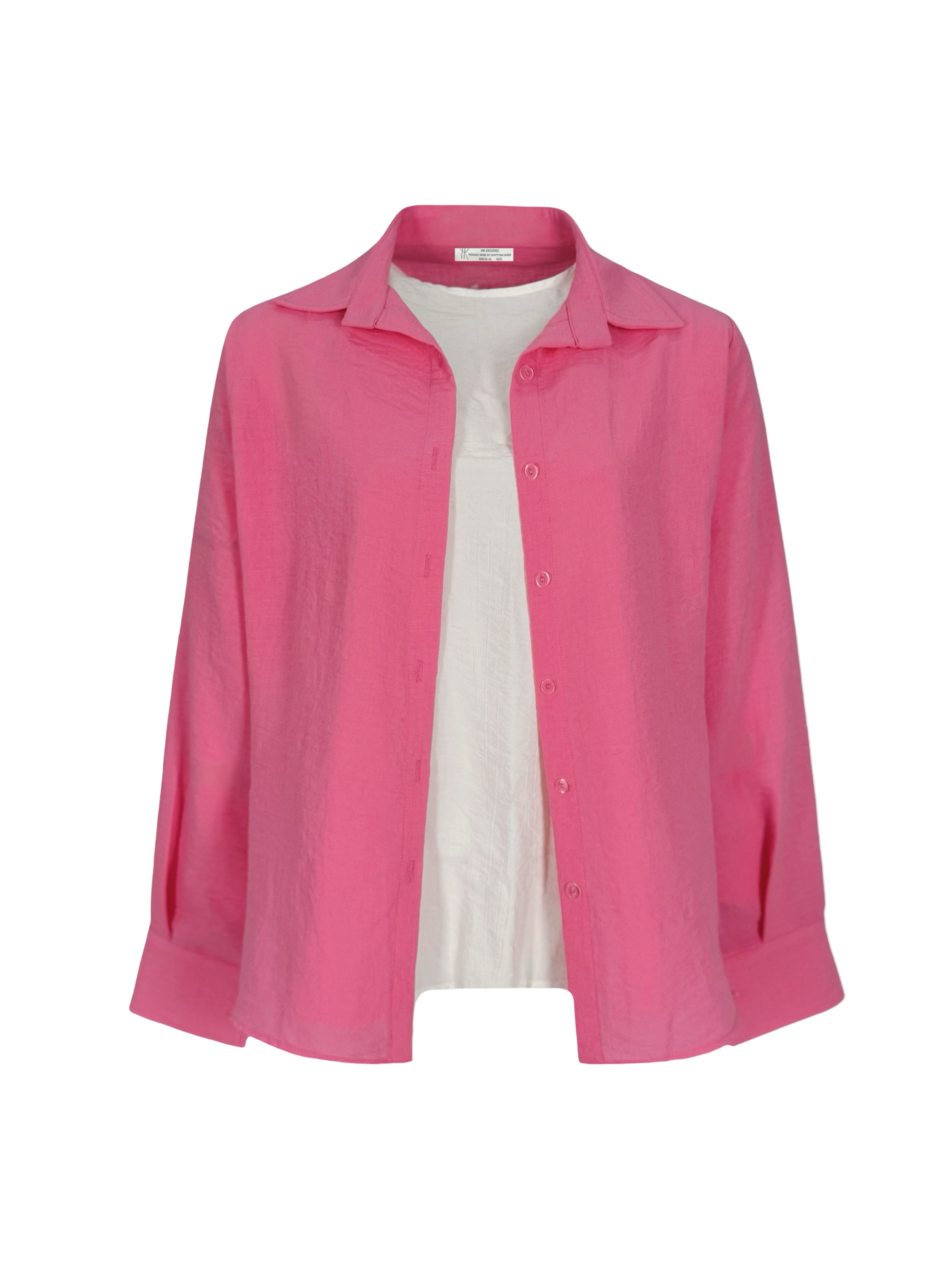Linen Criss Cross Set Shirt