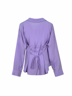 Linen Criss Cross Set Shirt