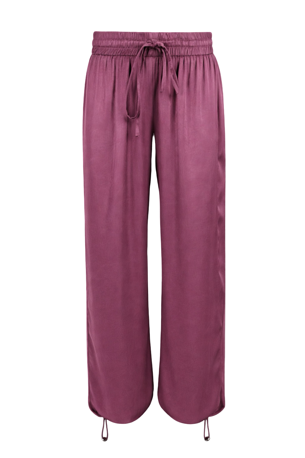 Silk Puff Set Pants