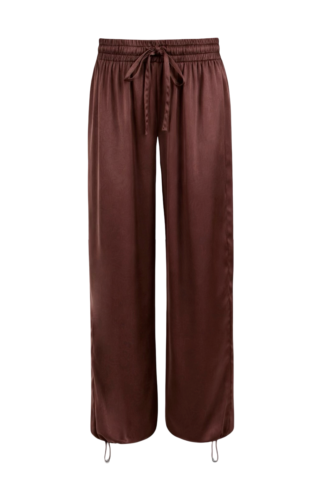 Silk Puff Set Pants