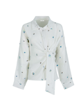 Embroidered Floral Shirt
