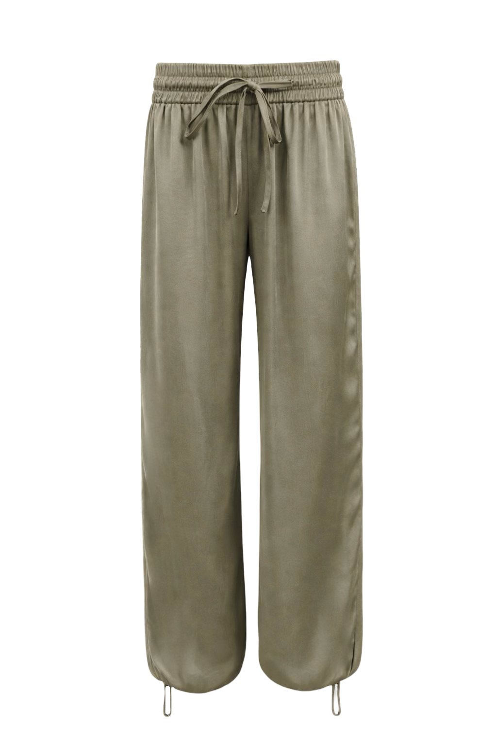 Silk Puff Set Pants