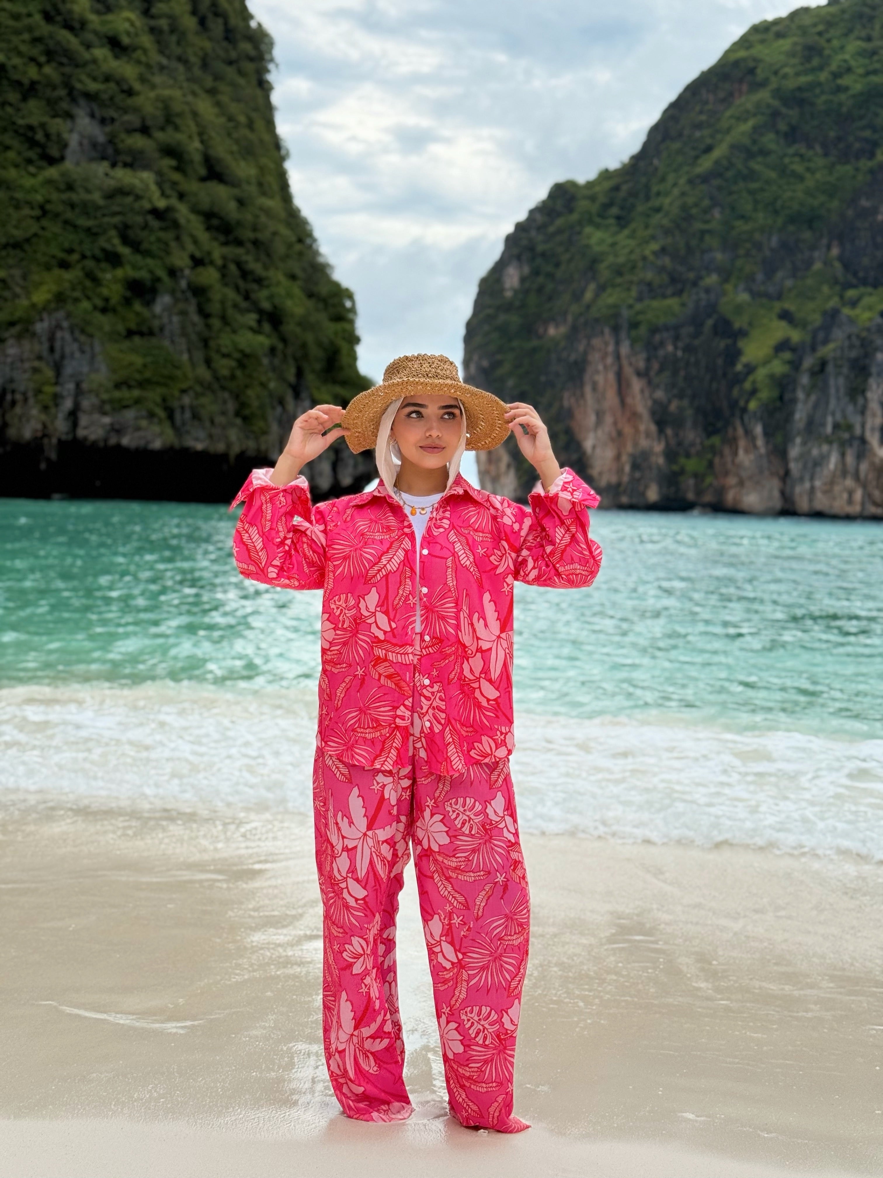 Tropical Islands Set Pants