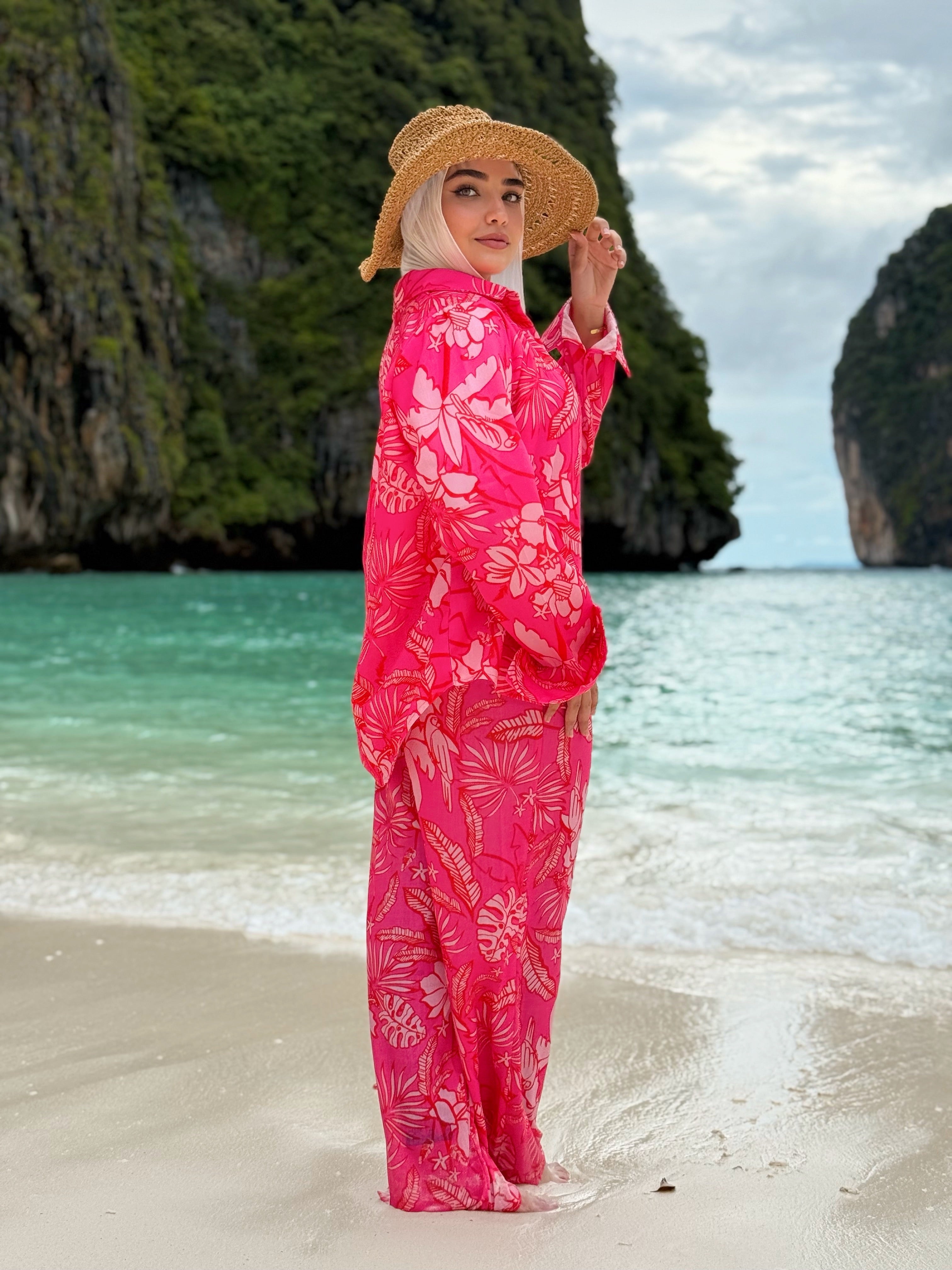 Tropical Islands Set Pants