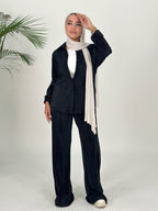 Plisse Set Pants
