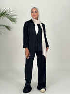 Plisse Set Pants