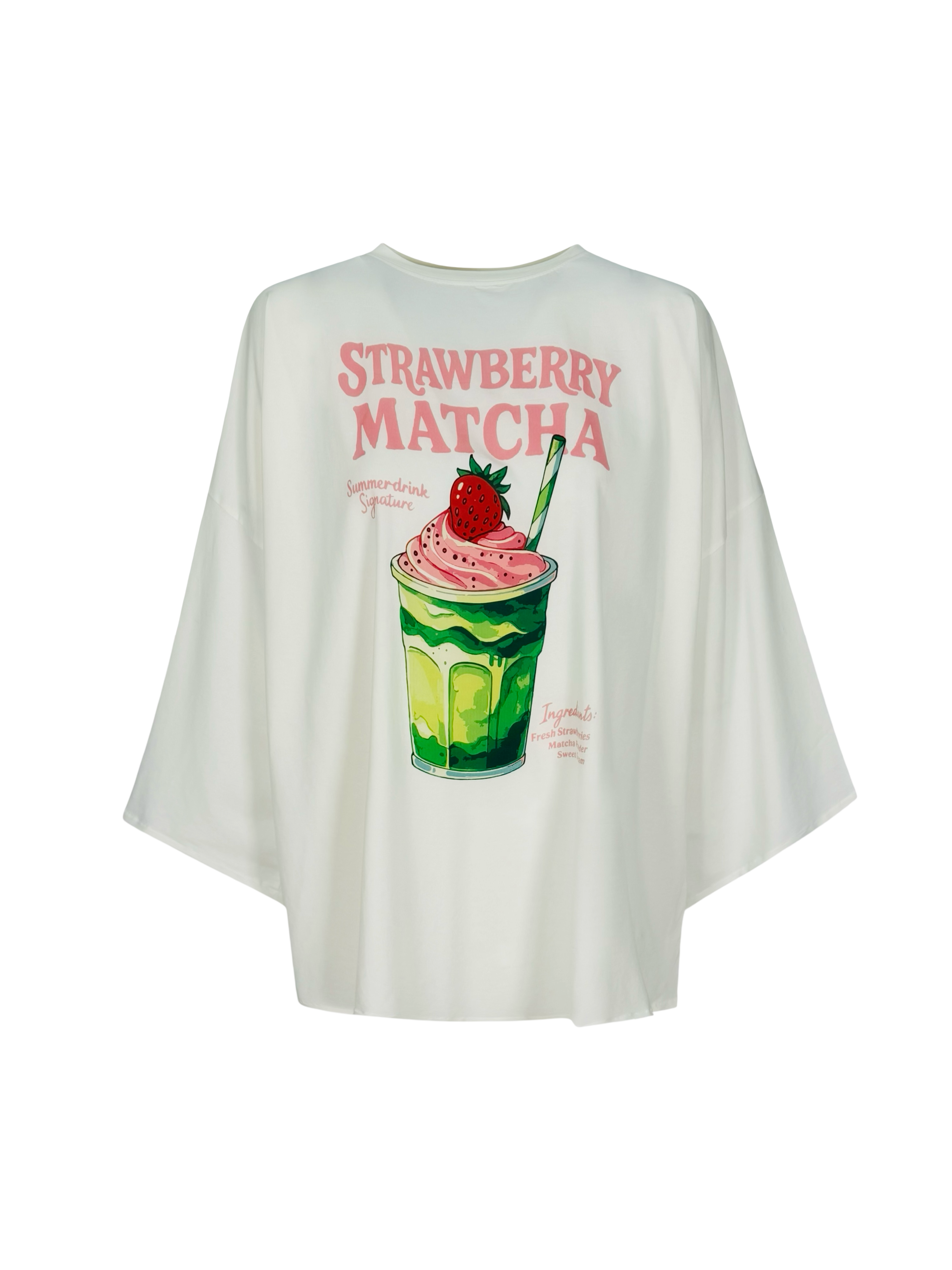 Strawberry Cream Long T-Shirt