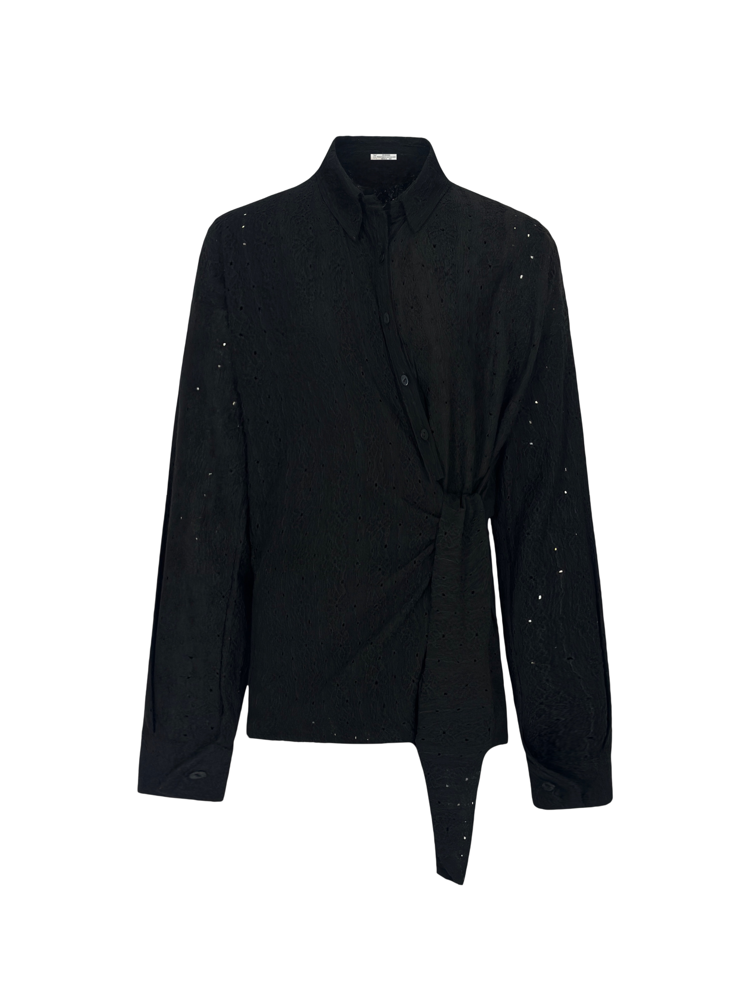 Wrap it Embroidered Set Shirt