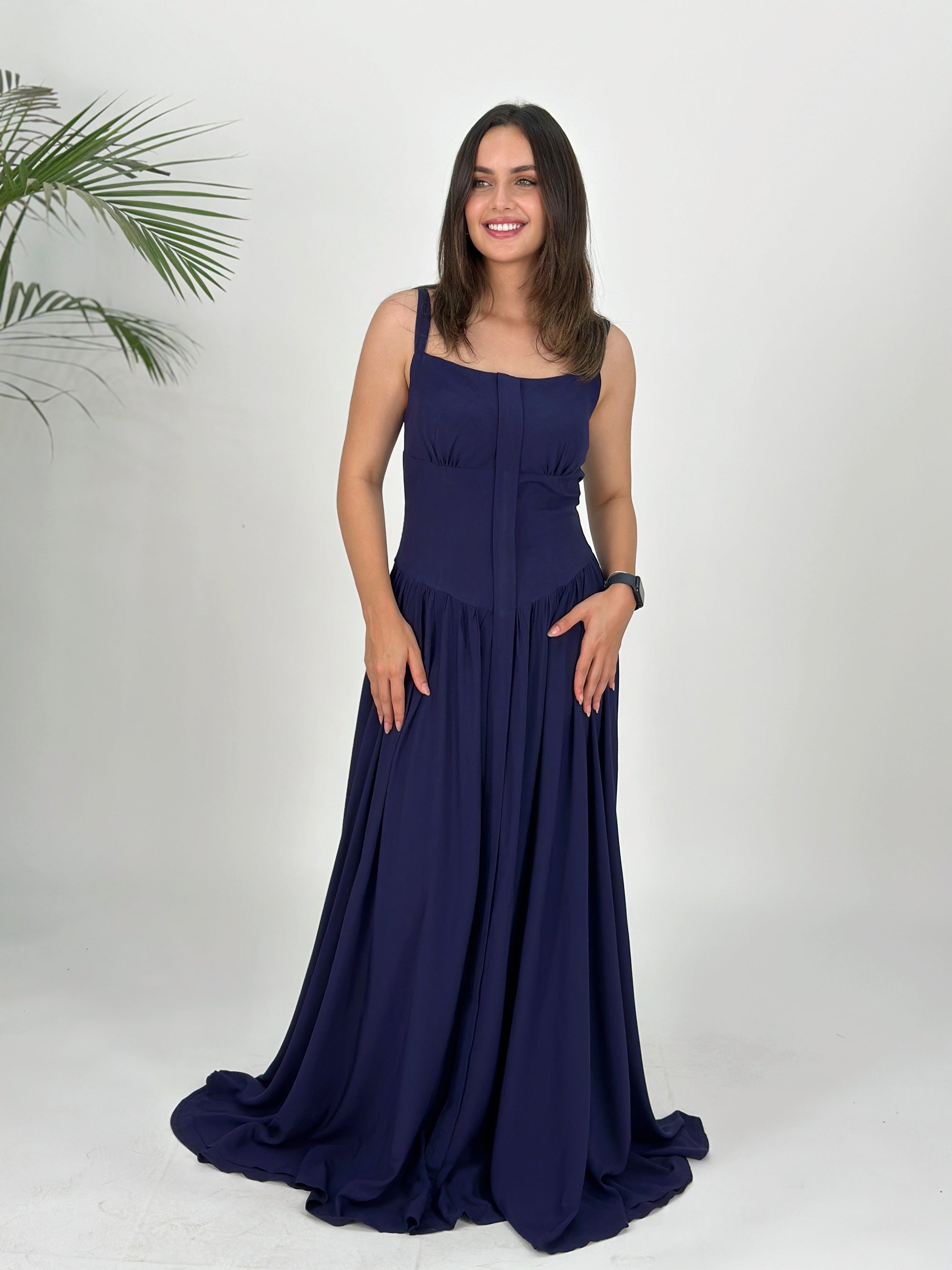 Positano Dress Navy