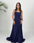 Positano Dress Navy