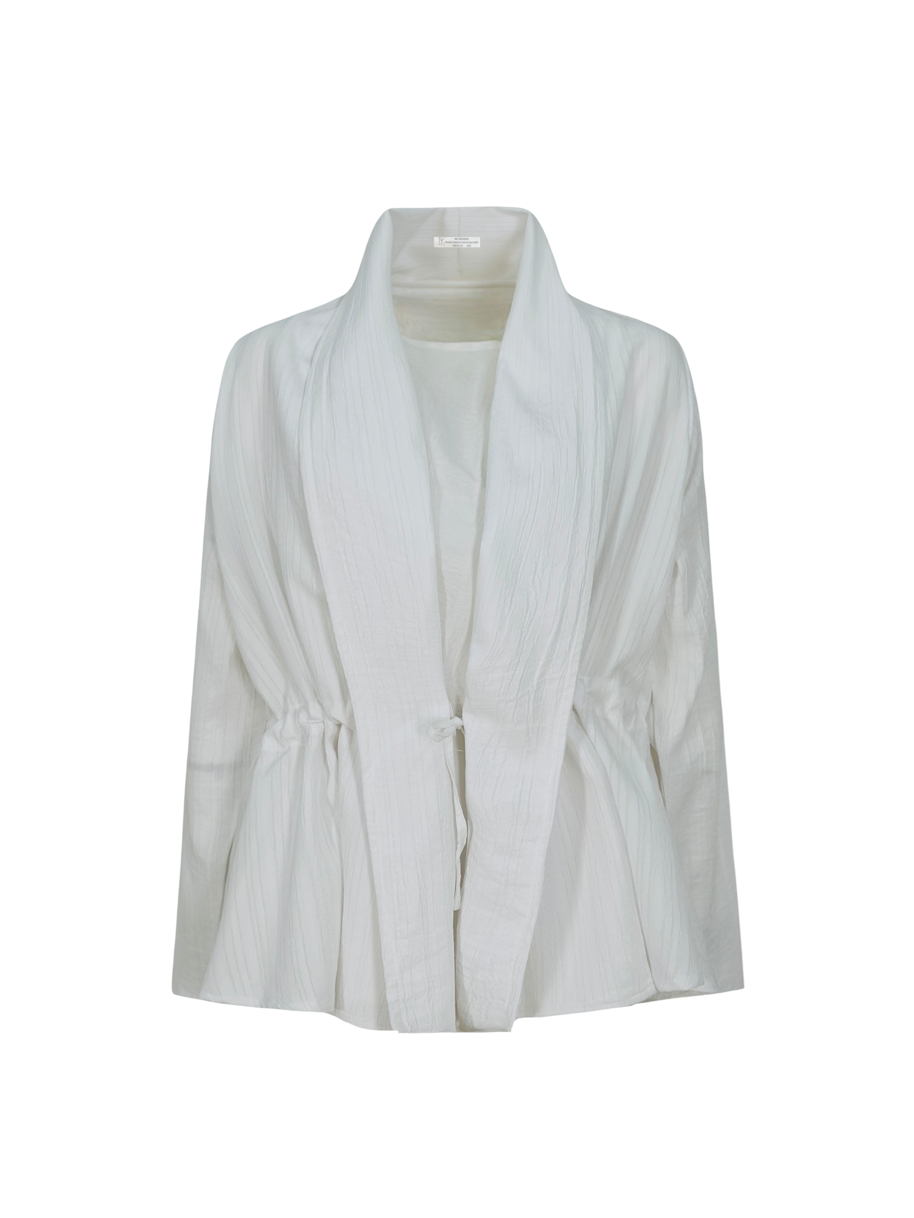 Crincle Elegance Cardigan
