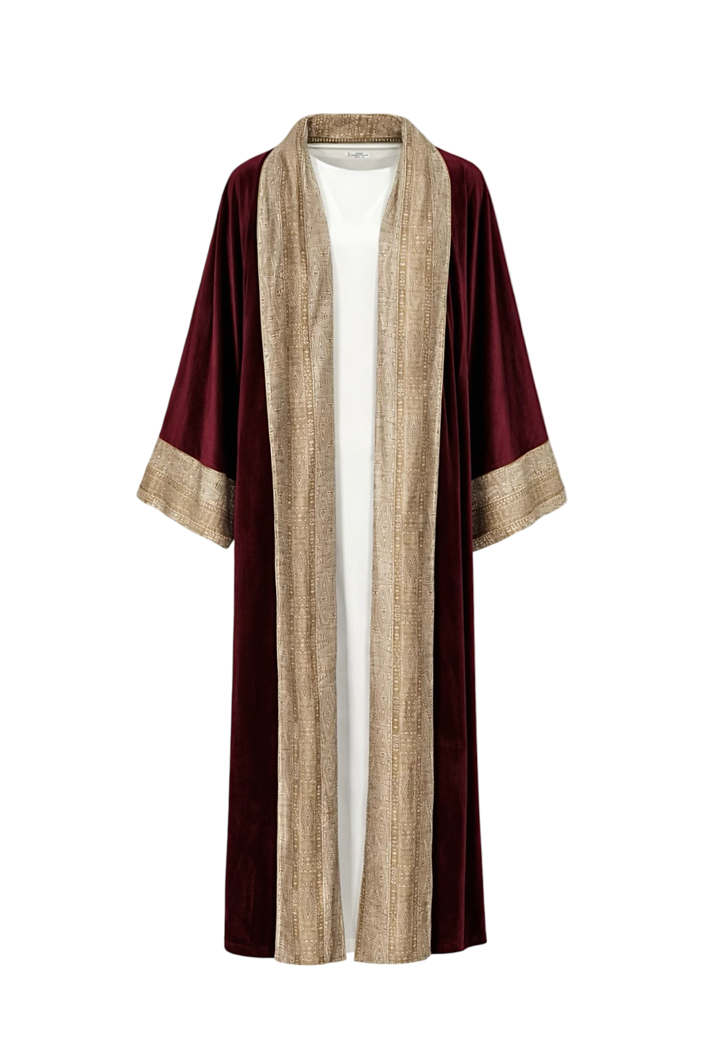 Sahara Burgundy Kaftan