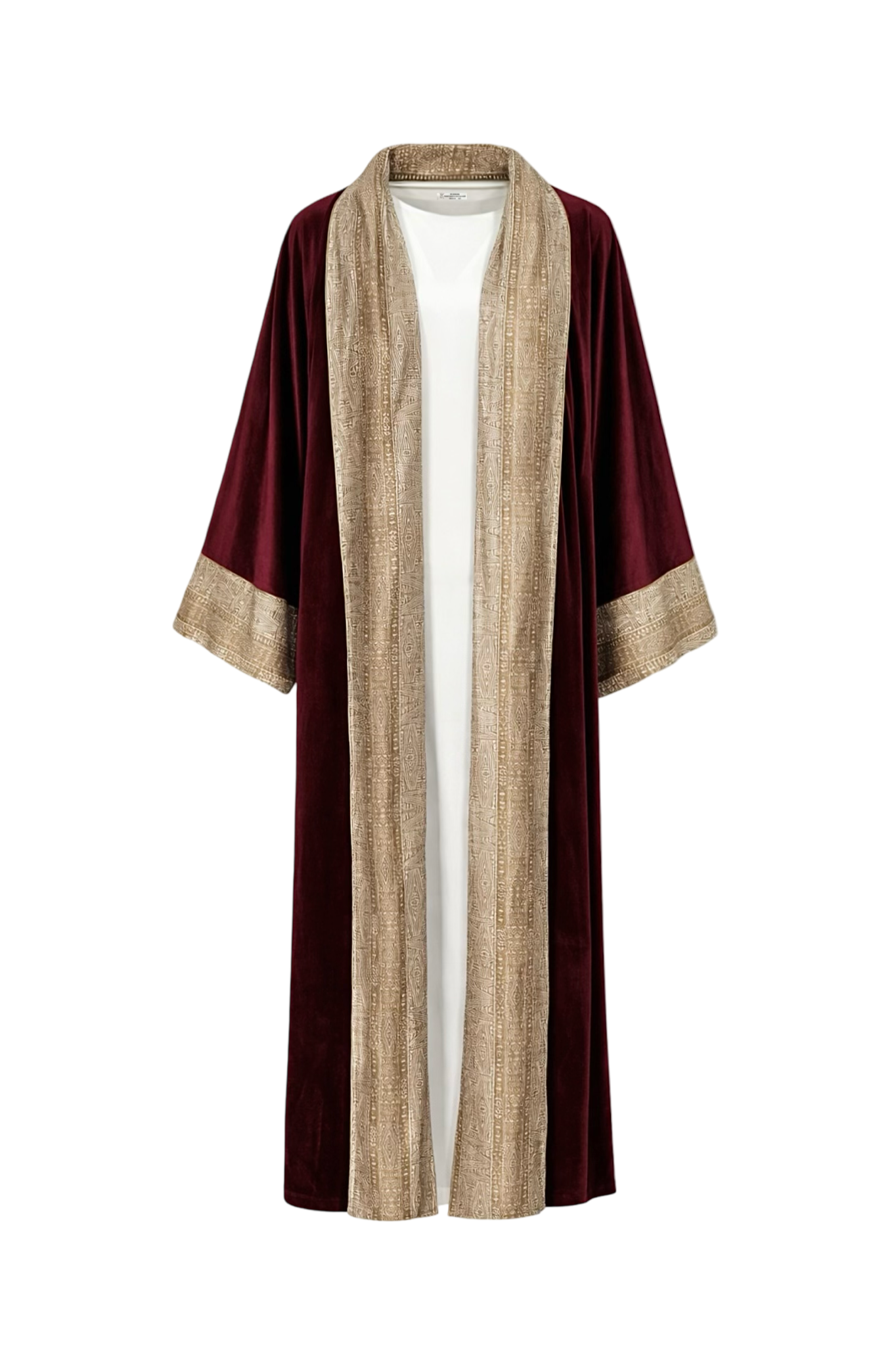 Sahara Burgundy Kaftan