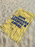 Microfiber Towel Yellow Summers