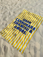 Microfiber Towel Yellow Summers