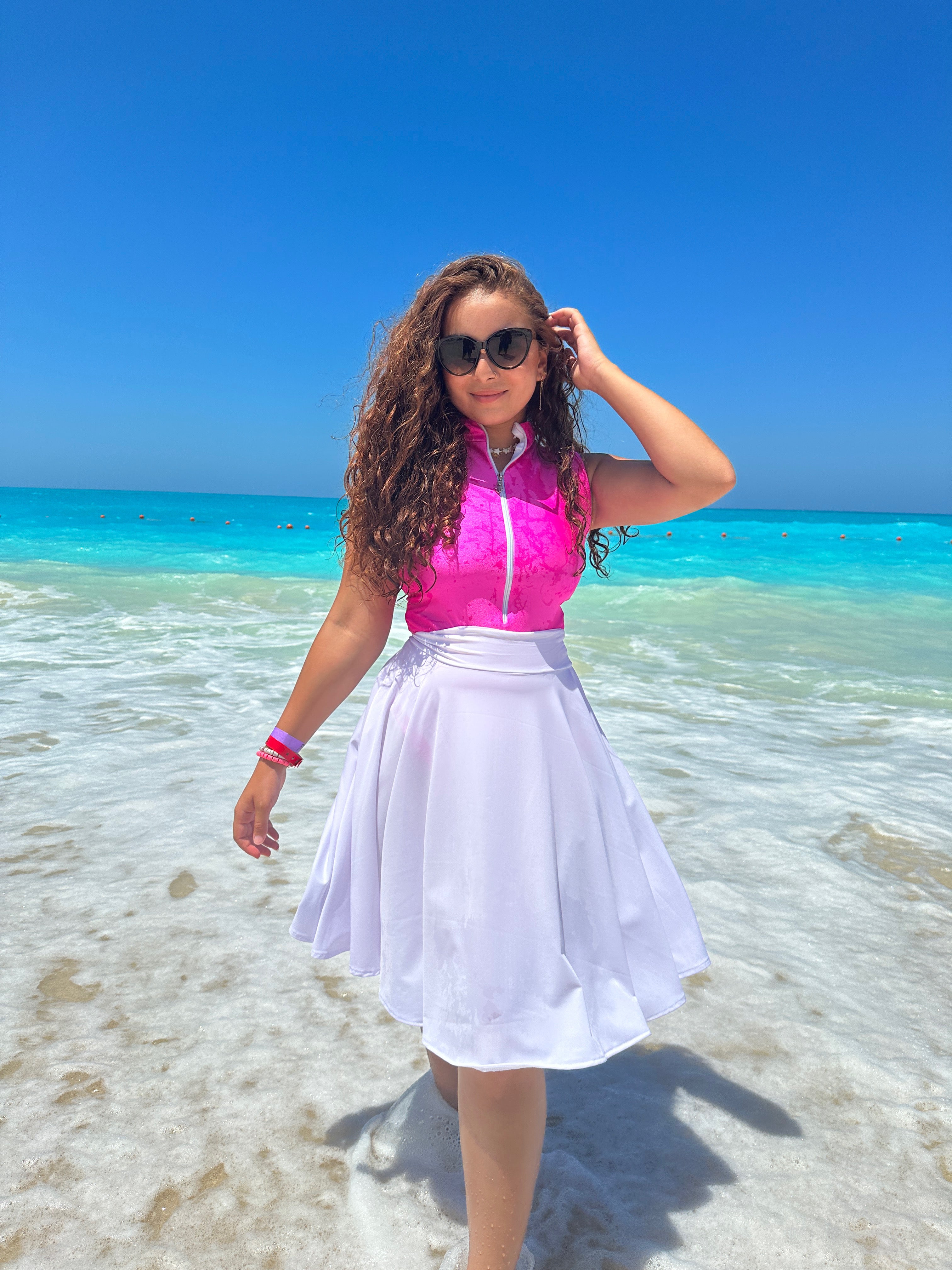 Swim Suit Short Skirt