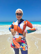 Tropical Summer Swimsuit Set