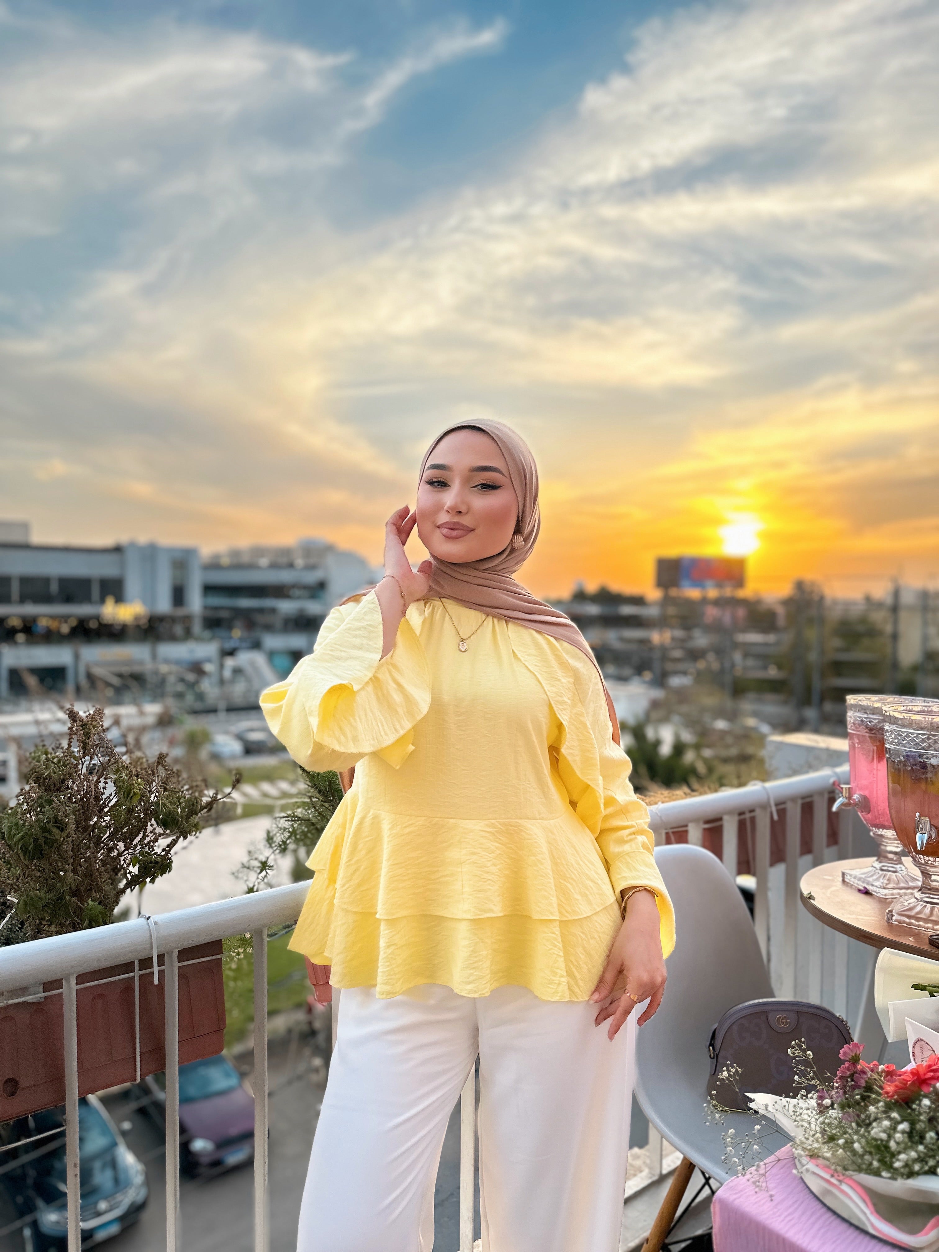 Ruffle Charm Blouse