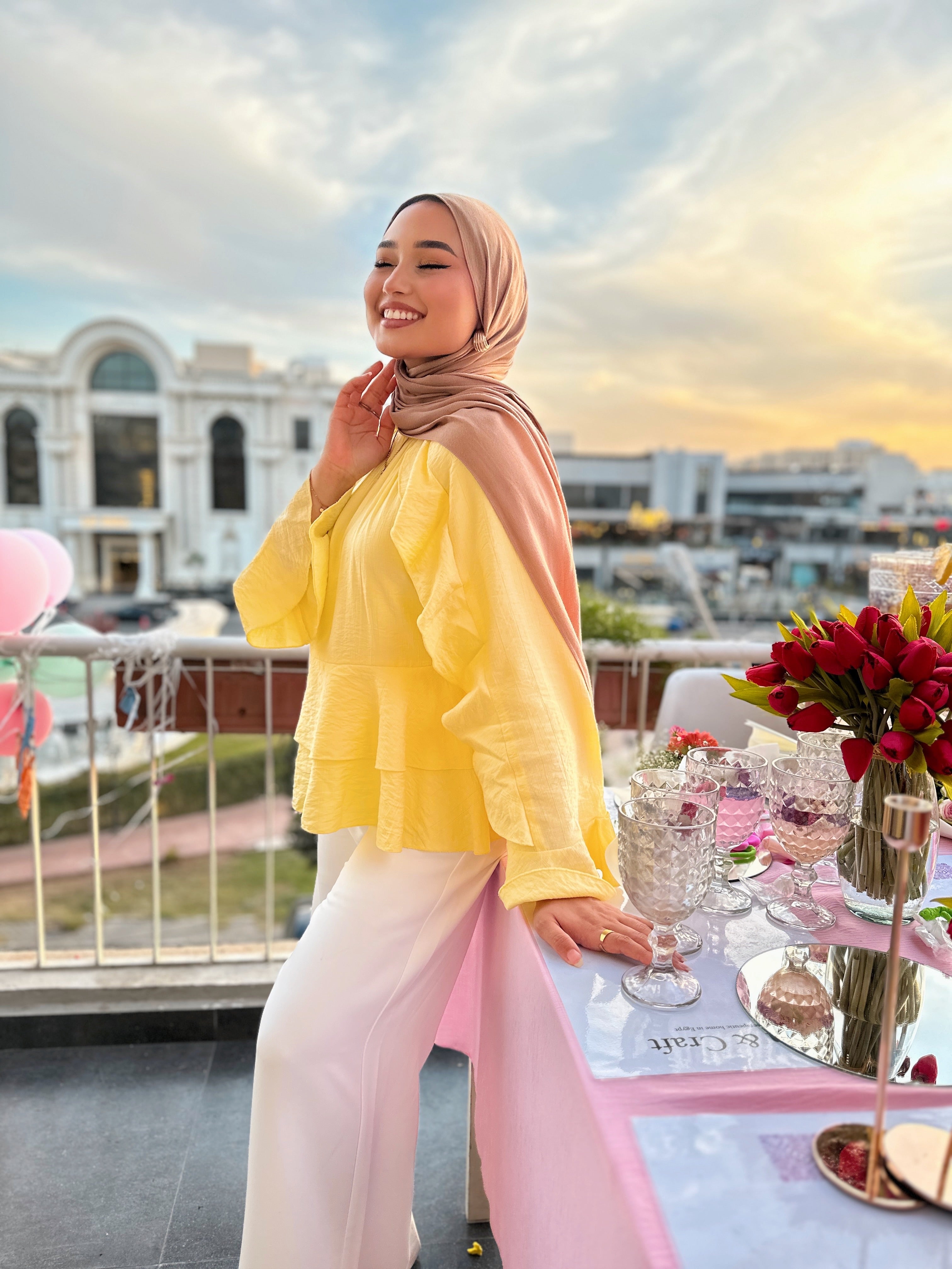 Ruffle Charm Blouse
