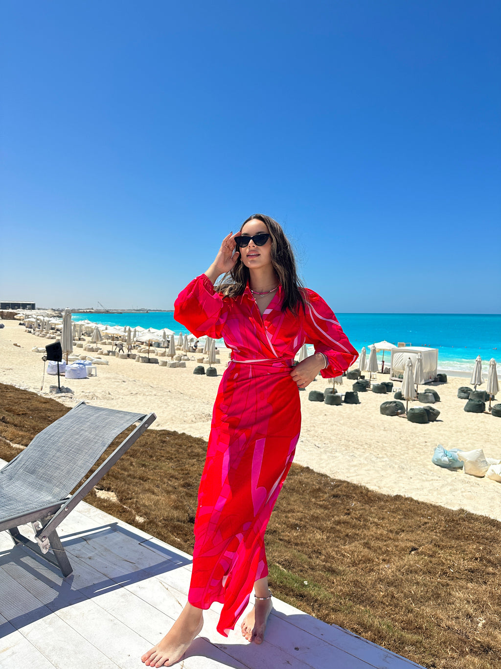 Pink sunshine dress