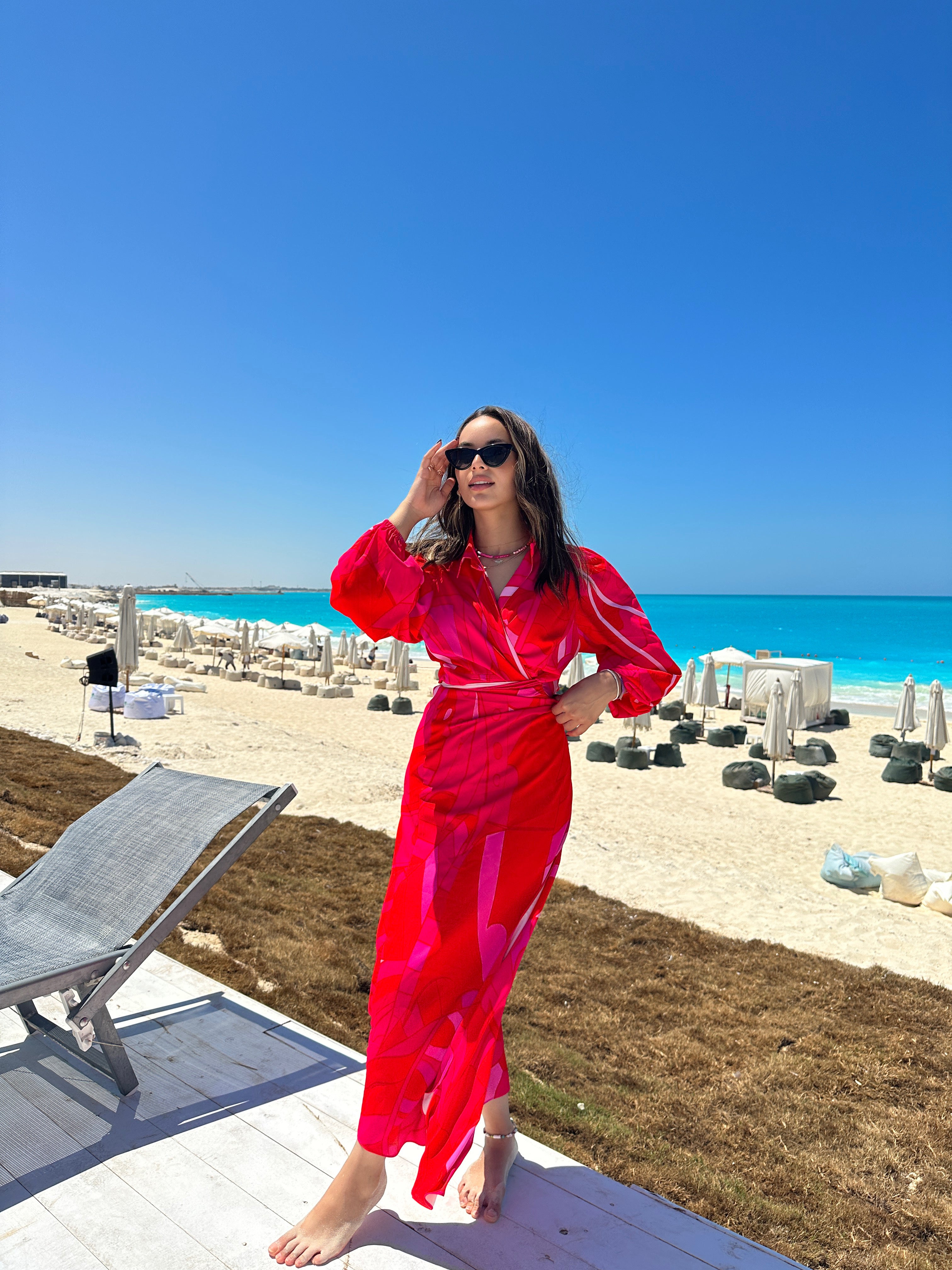 Pink sunshine dress