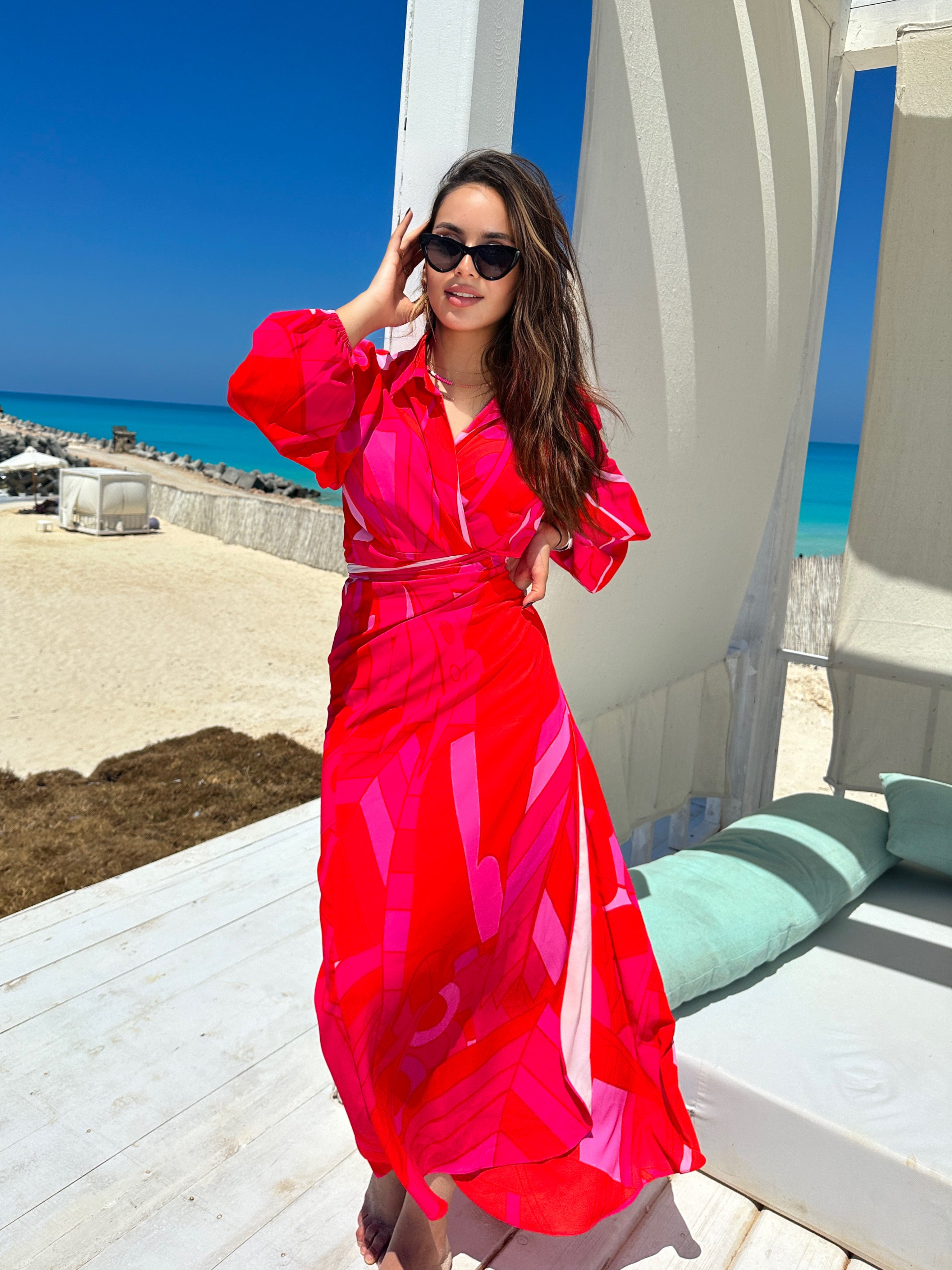 Pink sunshine dress