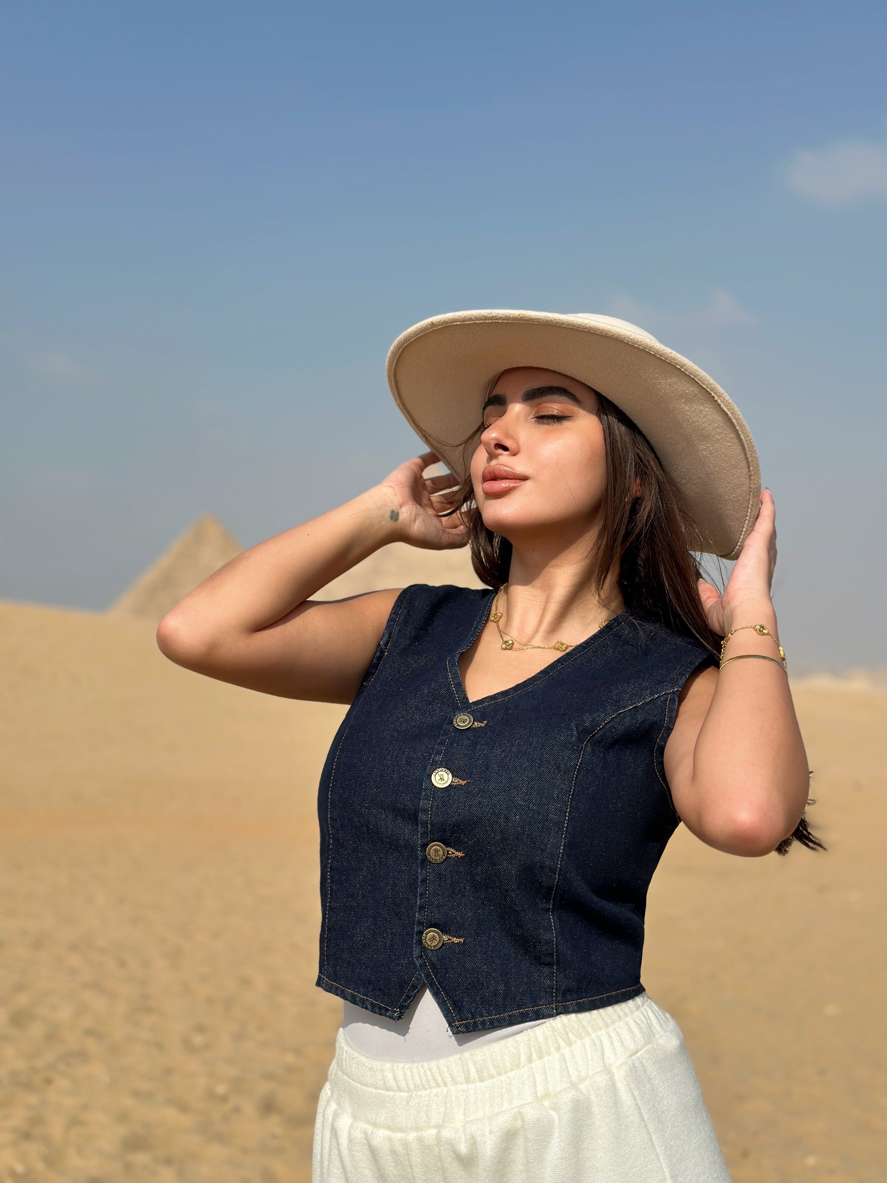 Jeans Vest Navy Skies