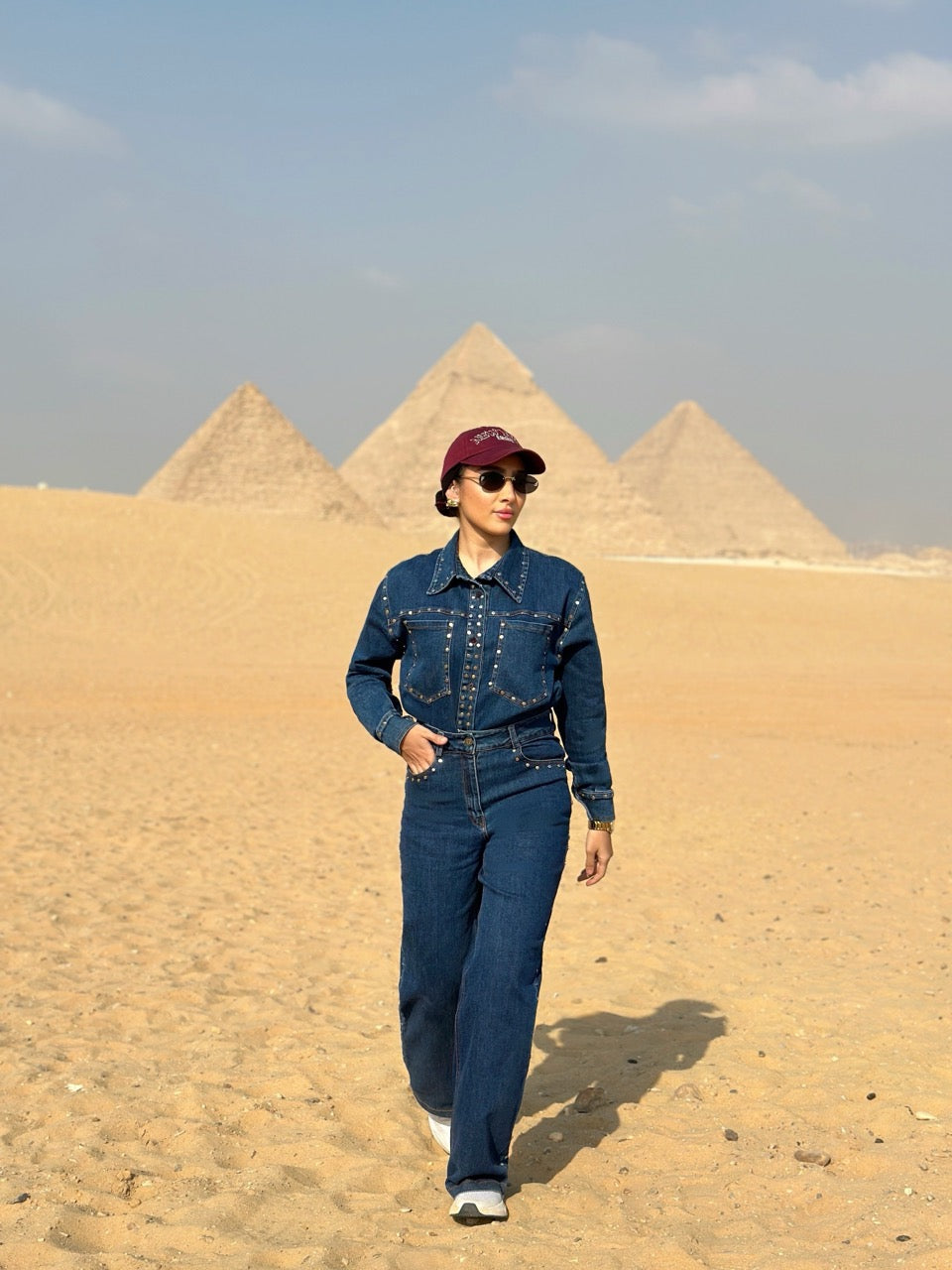Pin it Out Denim Set Pants Night Skies
