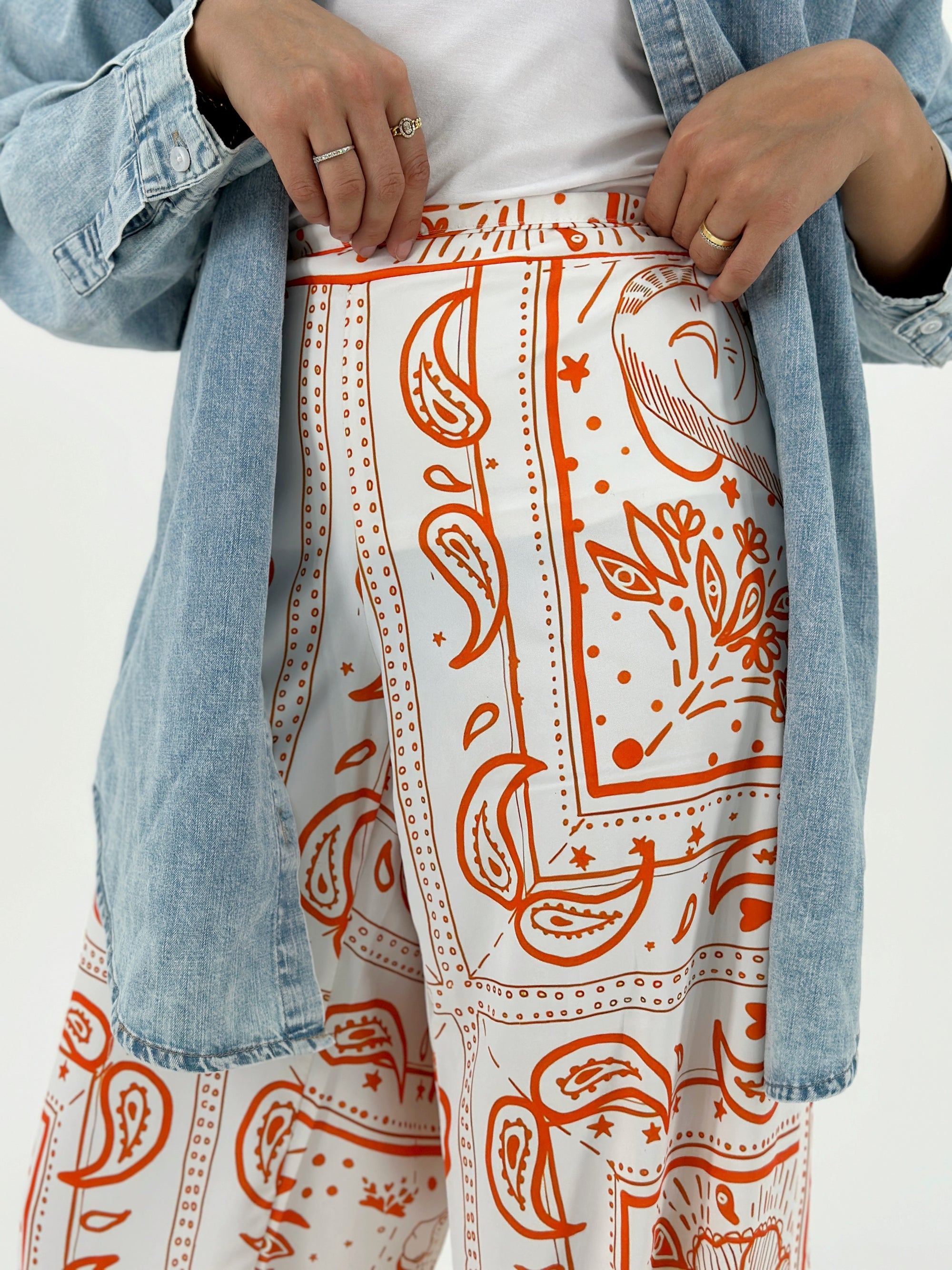 Wild Orange summer set Pants