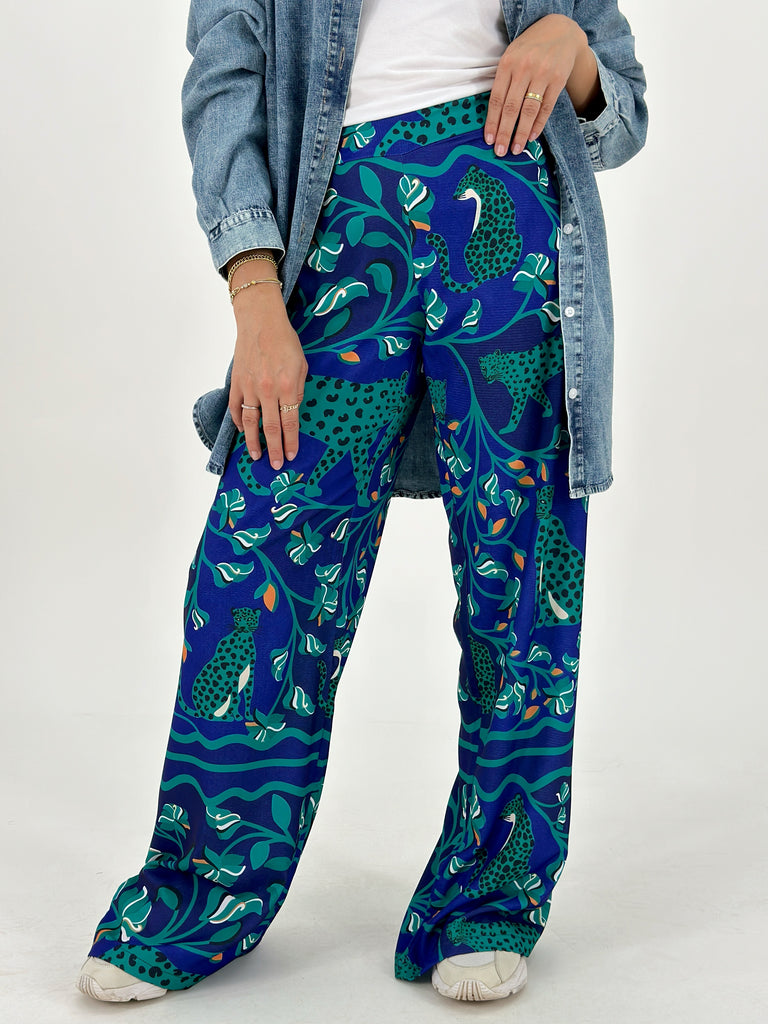 Wild Blues Set Pants