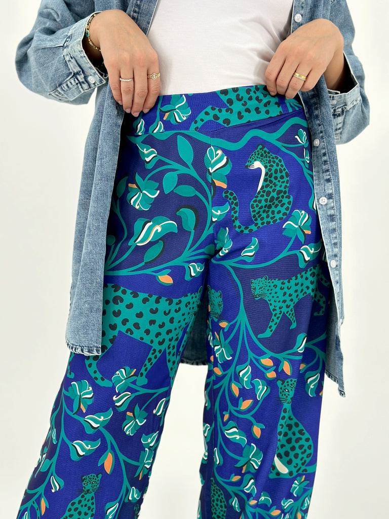 Wild Blues Set Pants