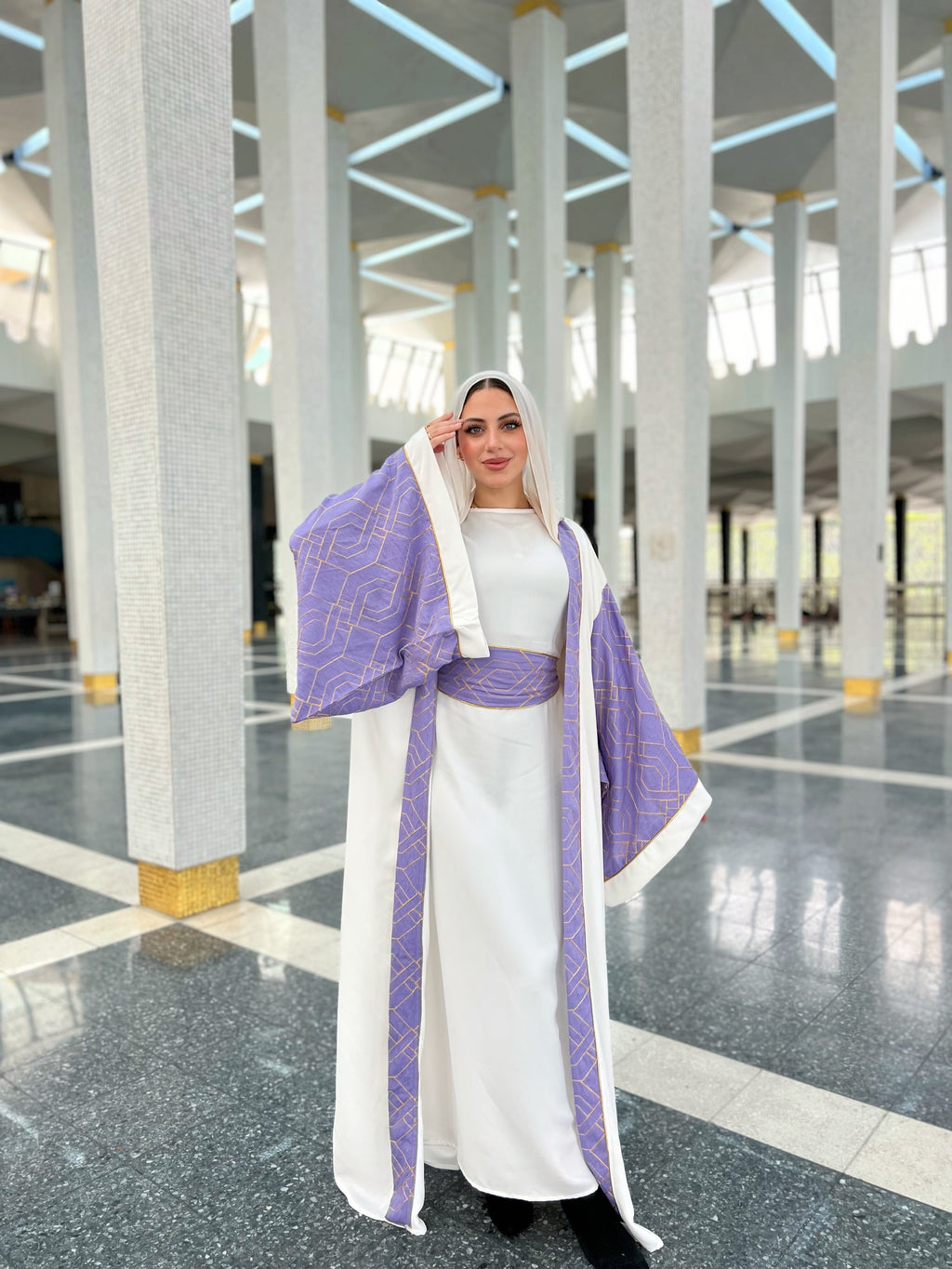 Golden Arabesque Kaftan
