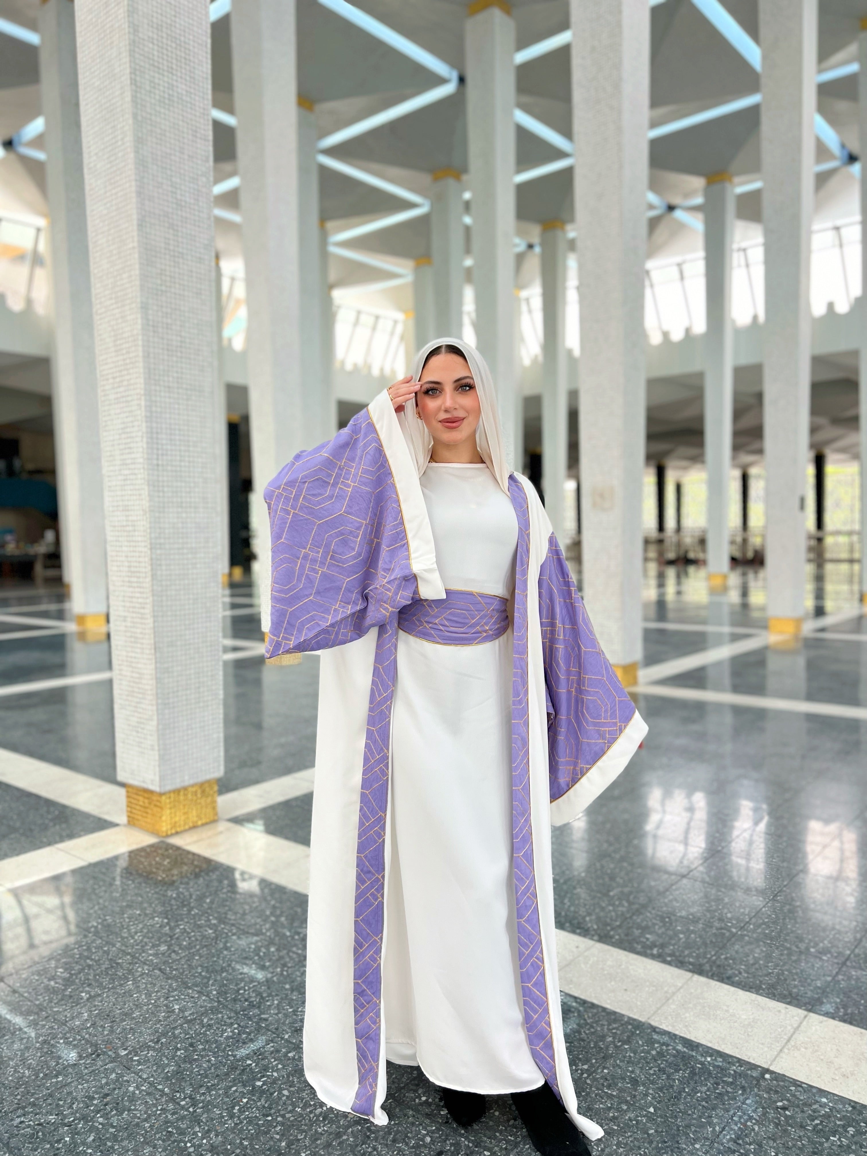 Golden Arabesque Kaftan