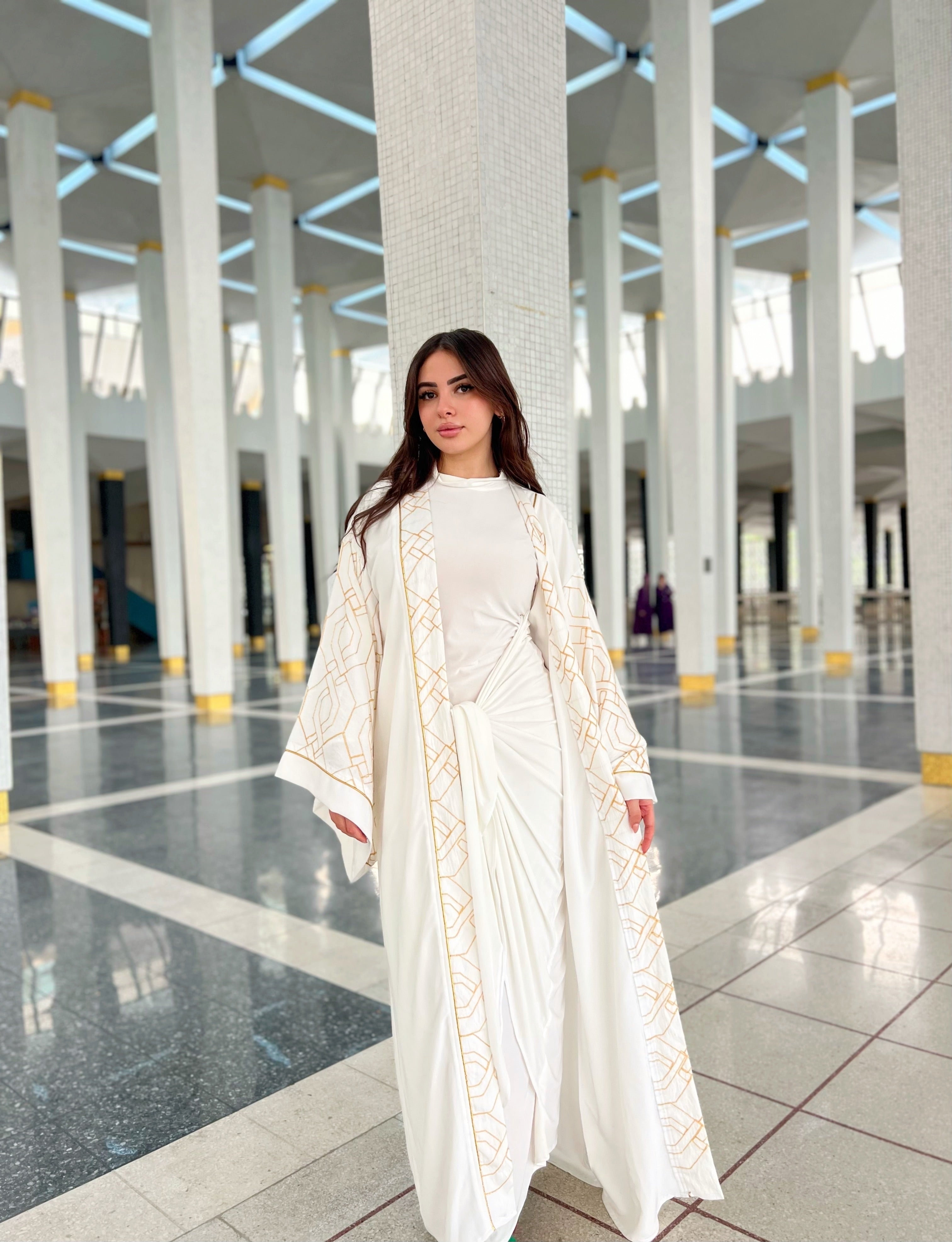 Golden Arabesque Kaftan