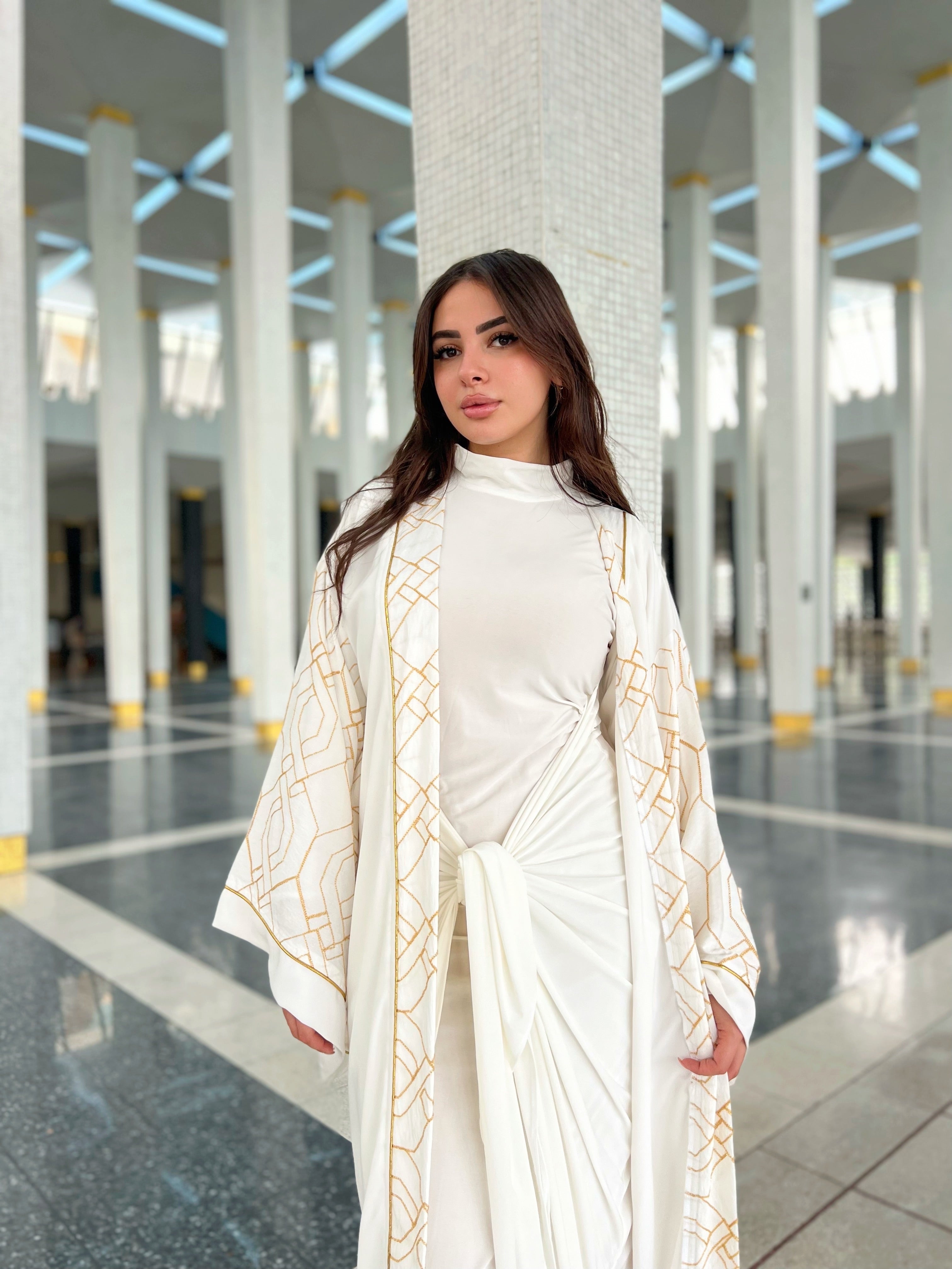 Golden Arabesque Kaftan