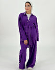 Head Turner Set Pants Purple