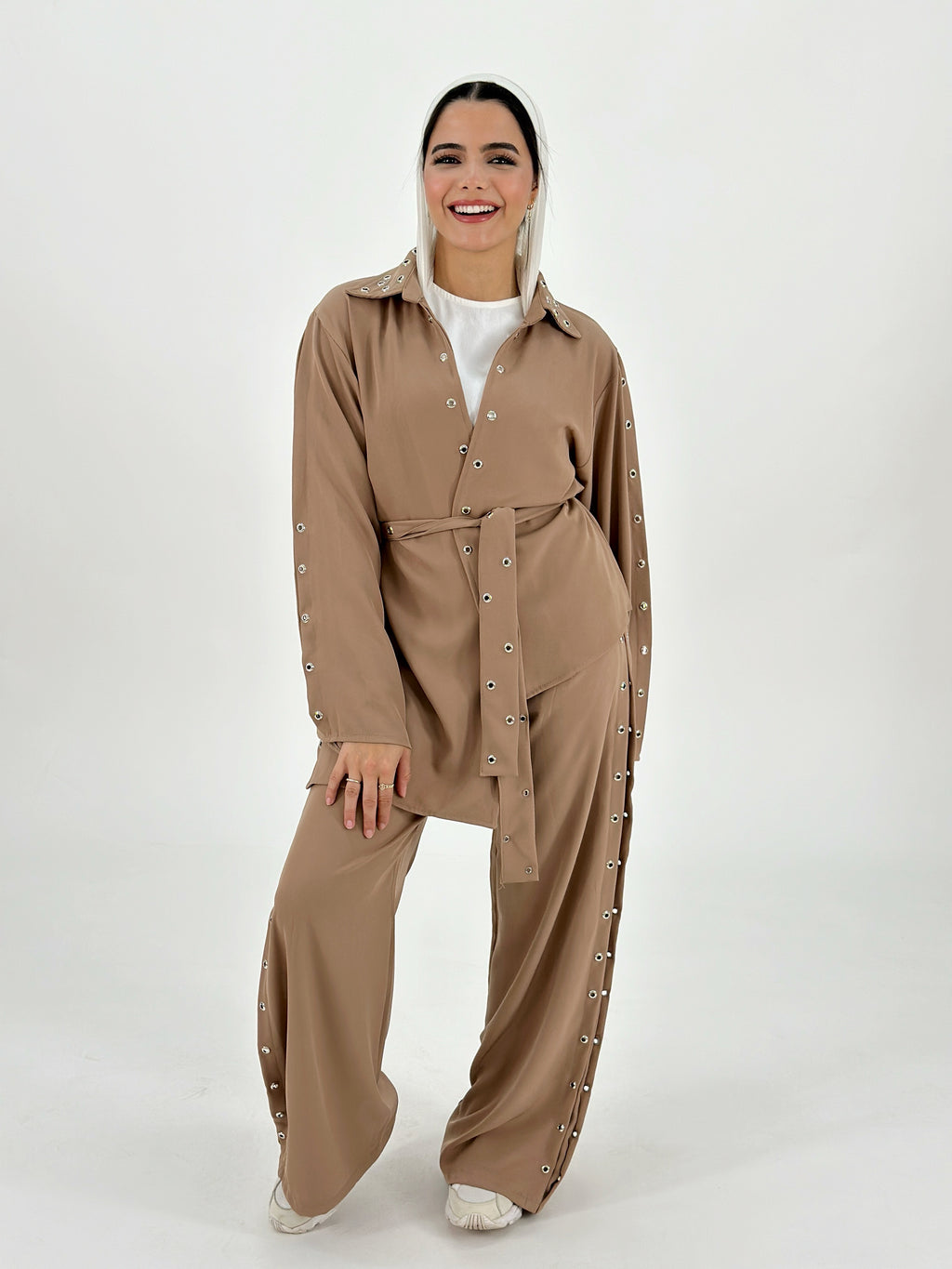 Head Turner Set Pants Beige
