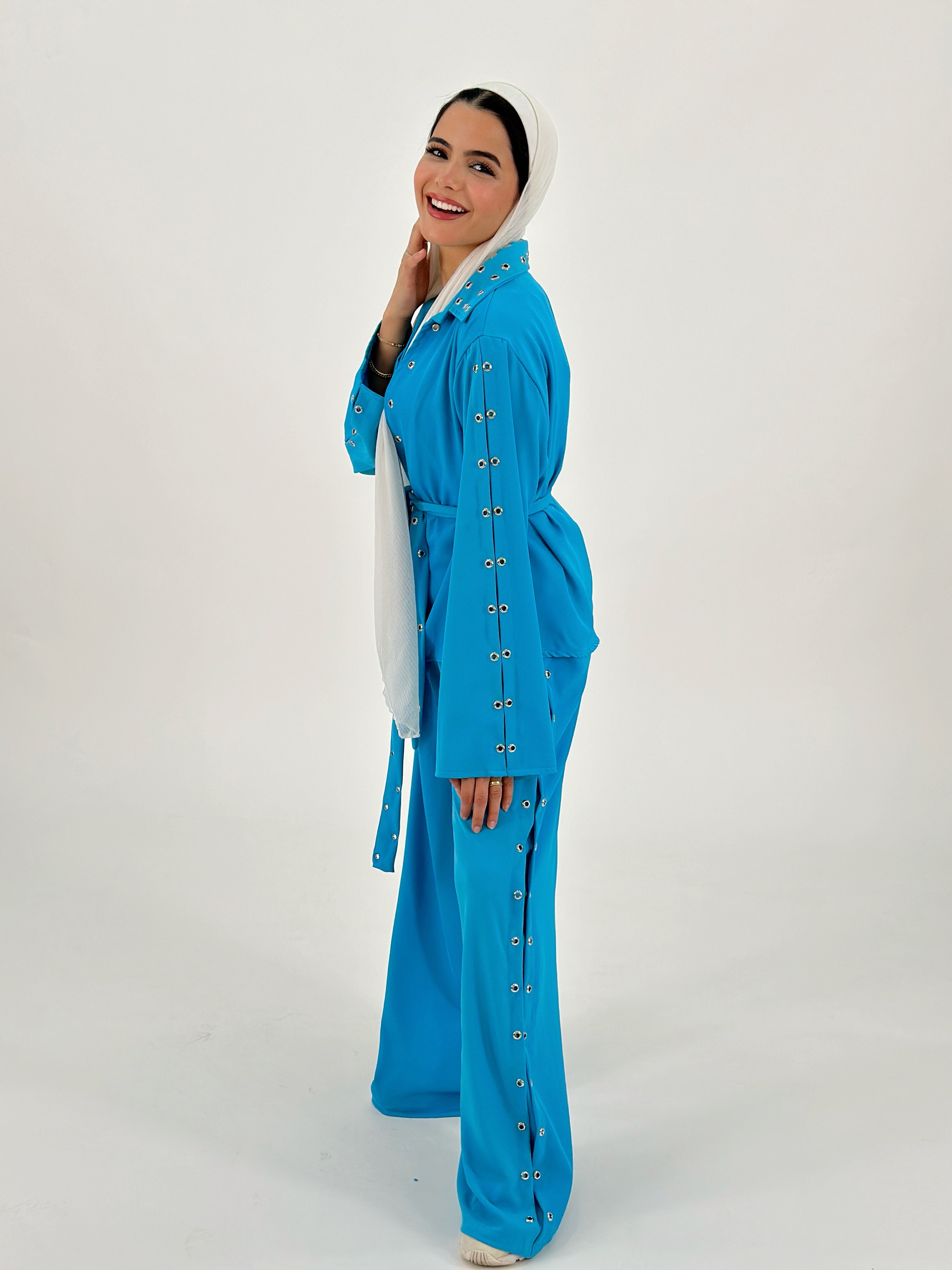 Head Turner Set Pants Baby Blue