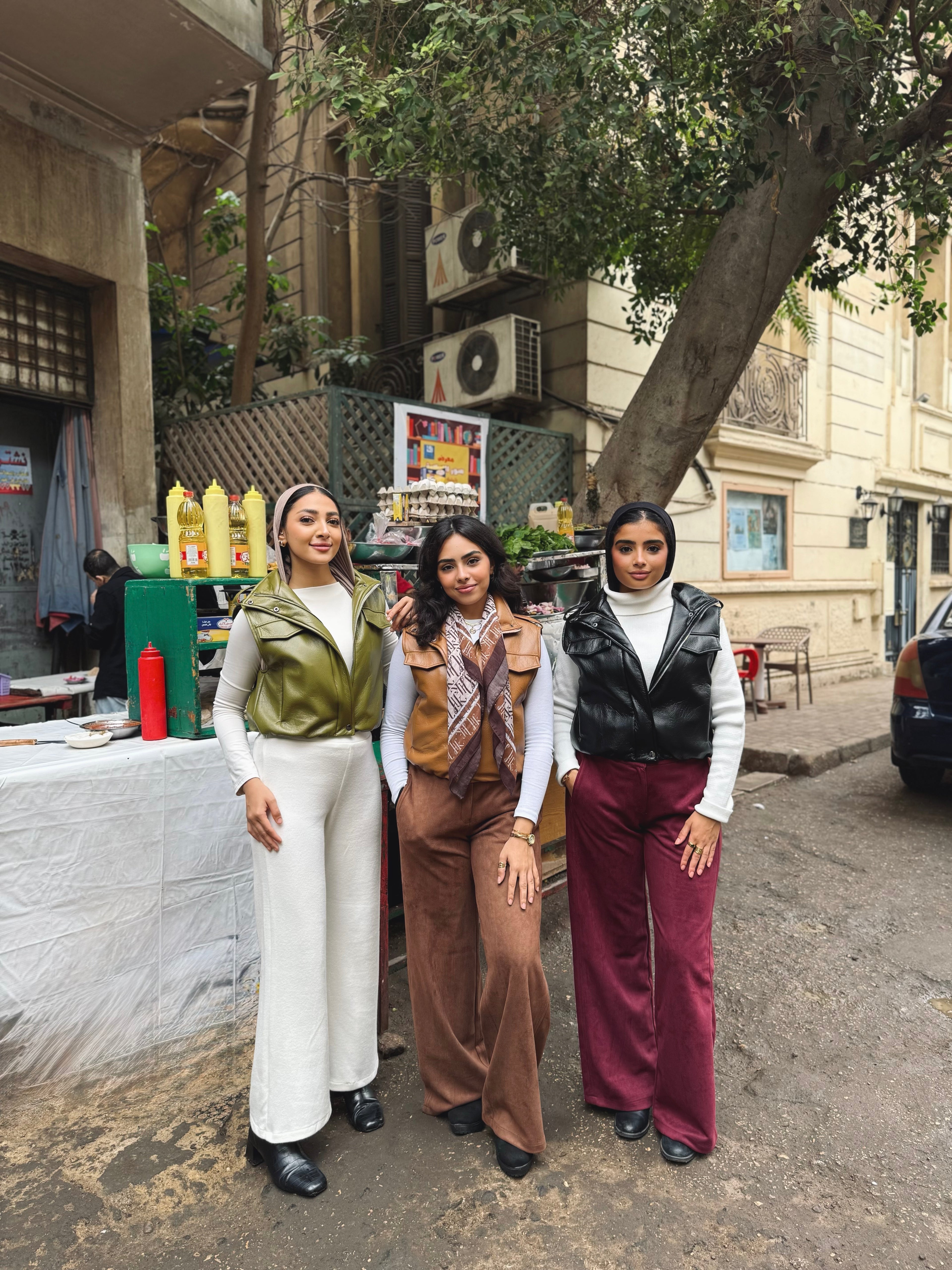 Leather Cropped Vest