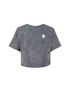 Grey Amour Half T-Shirt