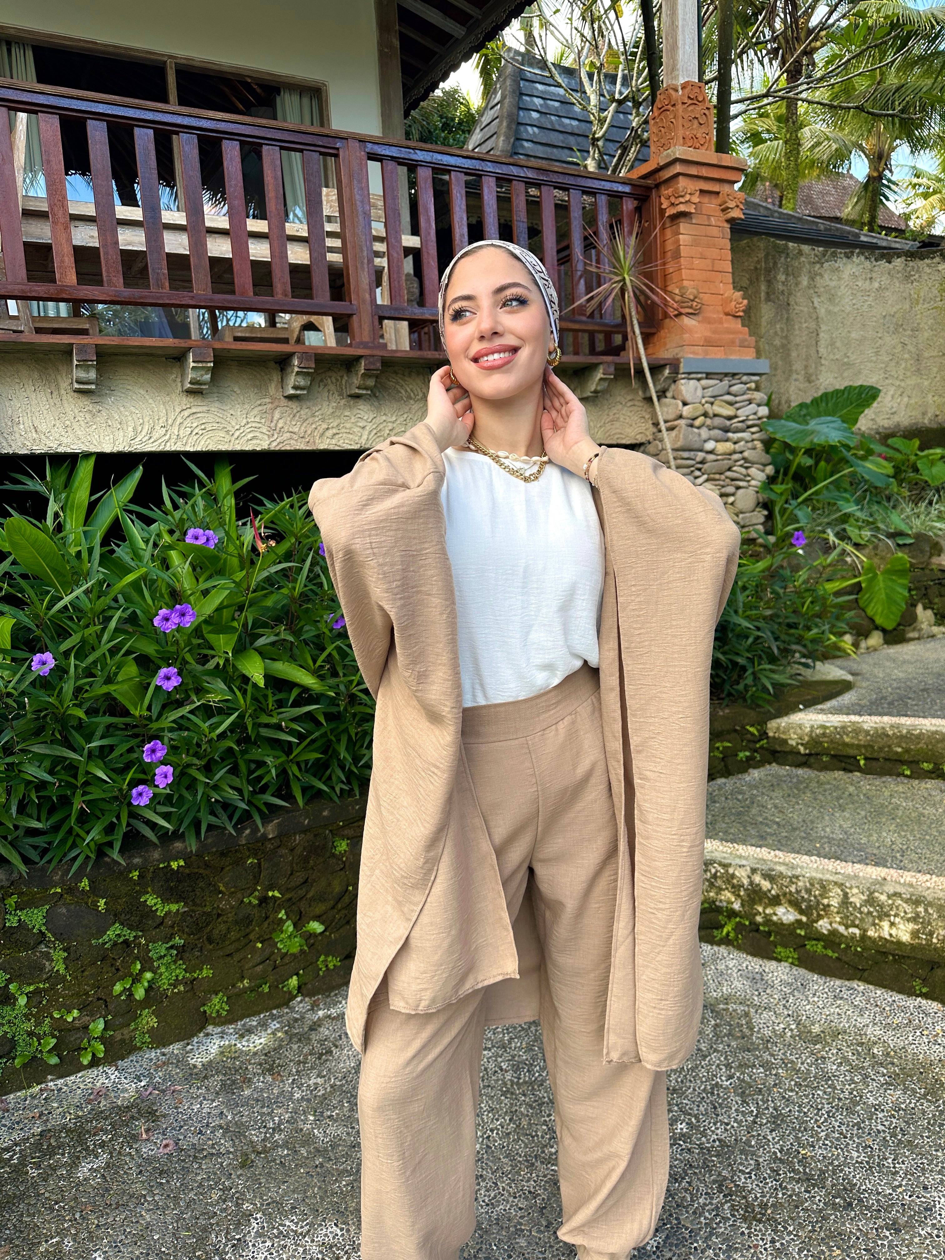 The Favorite Set Pants Beige
