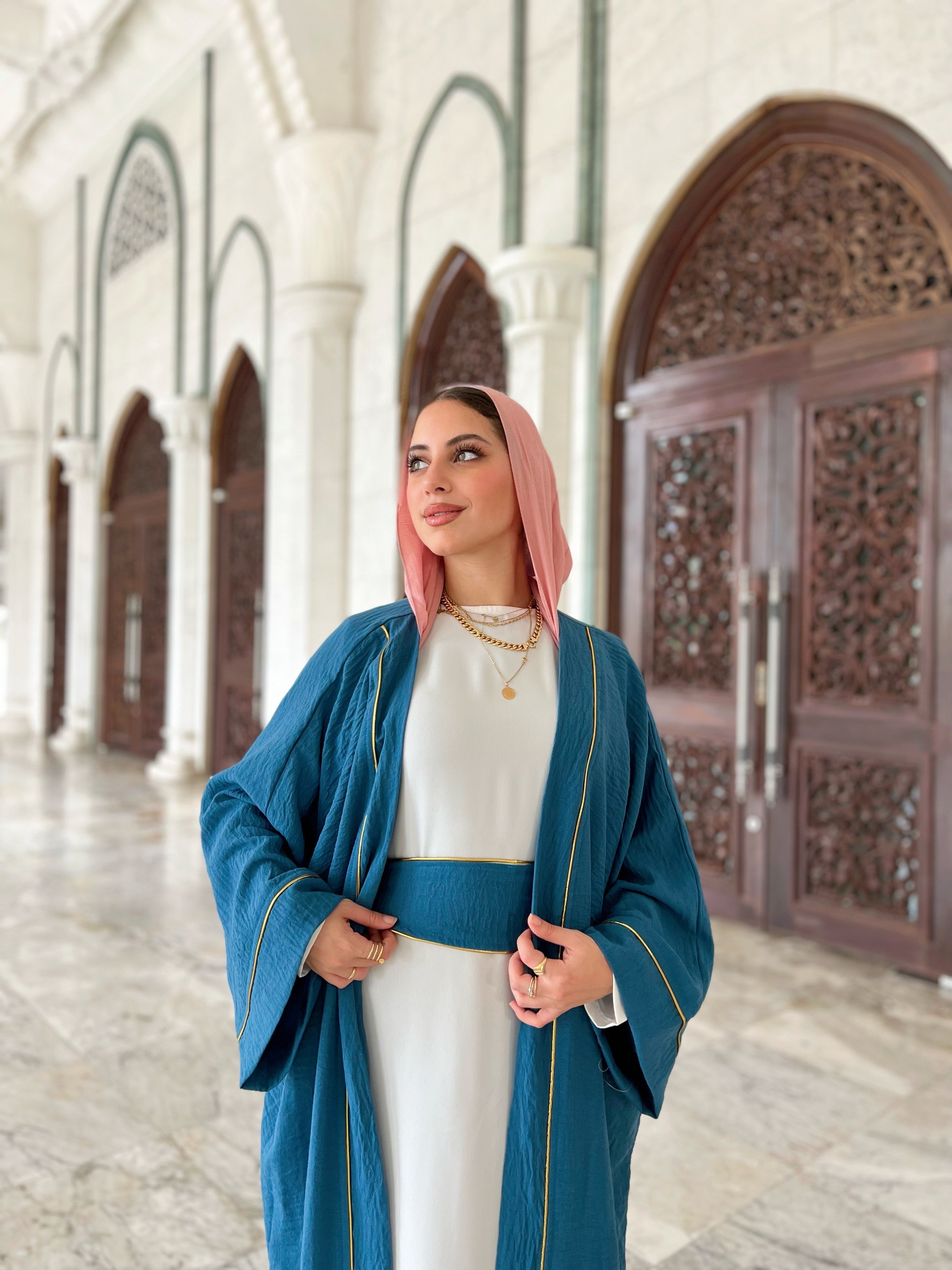 Khamsa Eye kaftan