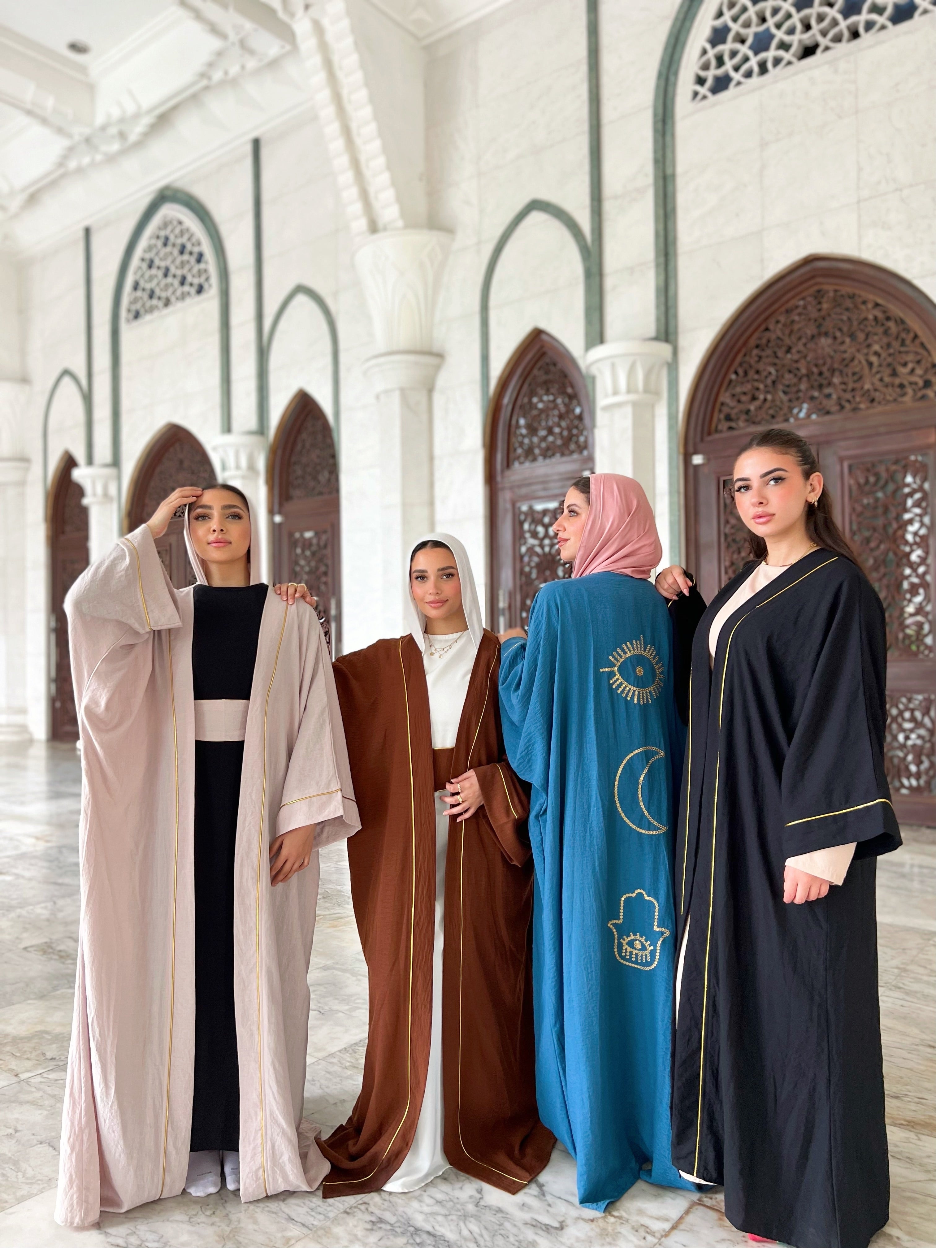 Khamsa Eye kaftan
