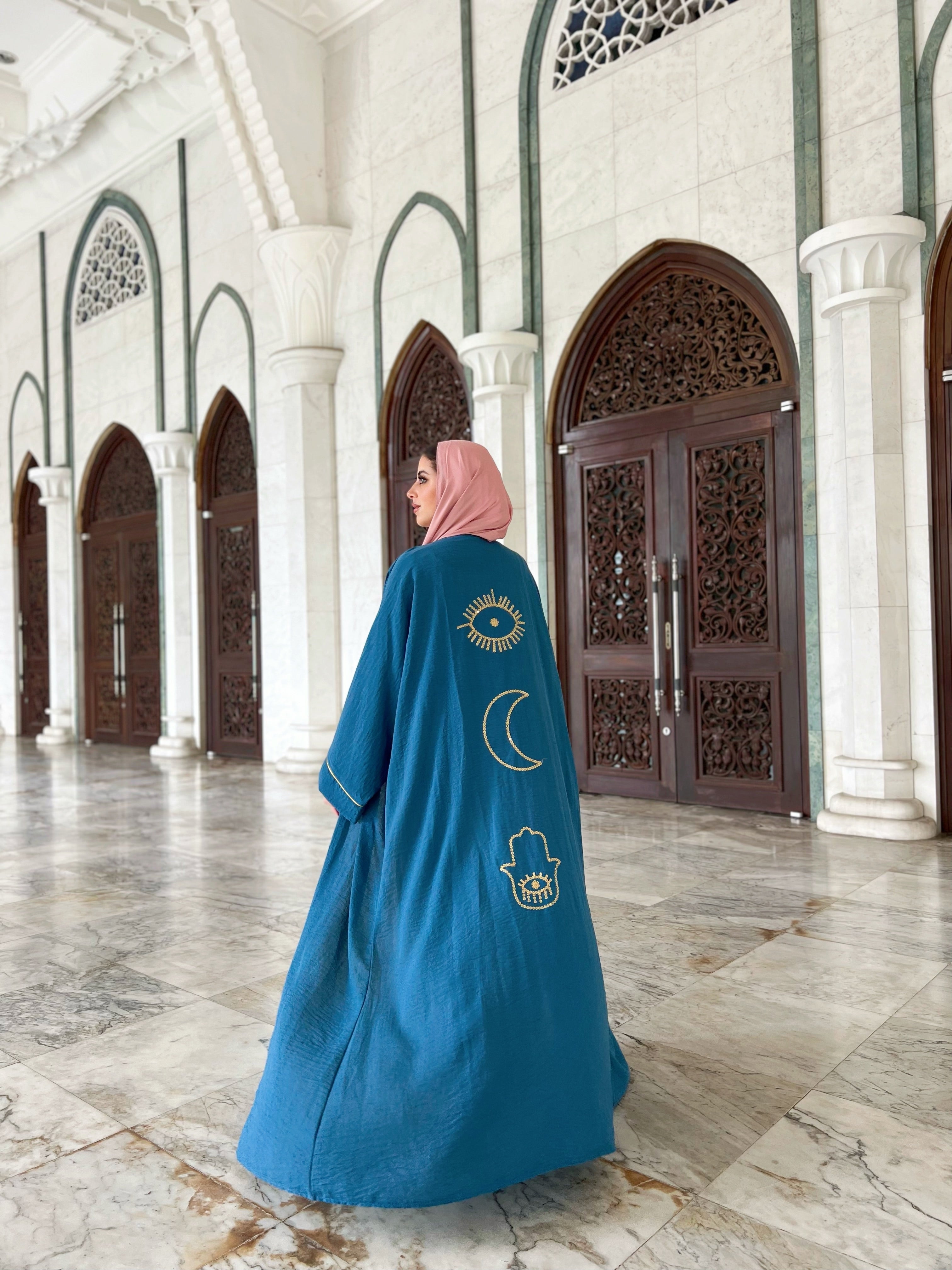 Khamsa Eye kaftan