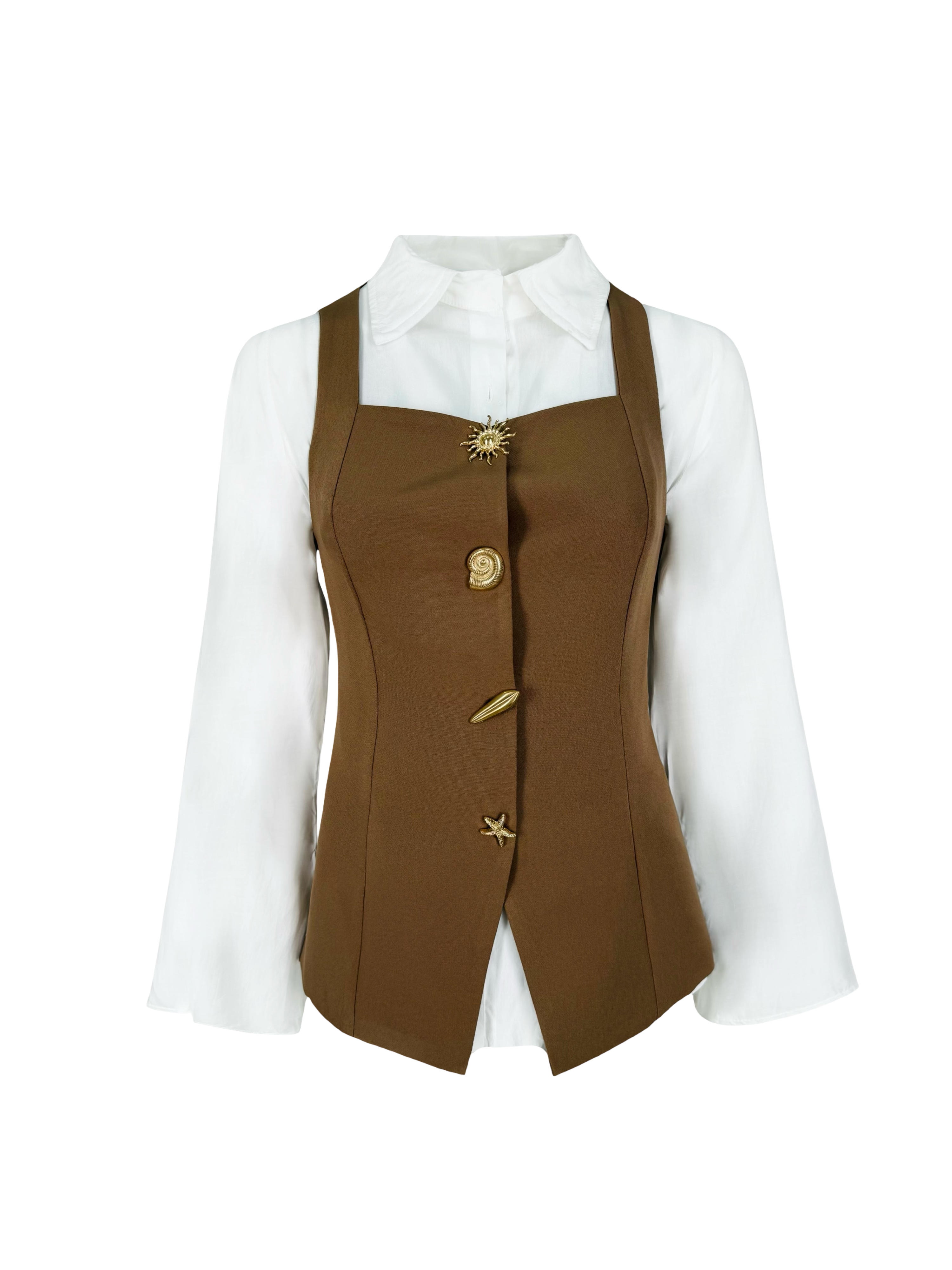 Classical Sunsets Suit Vest