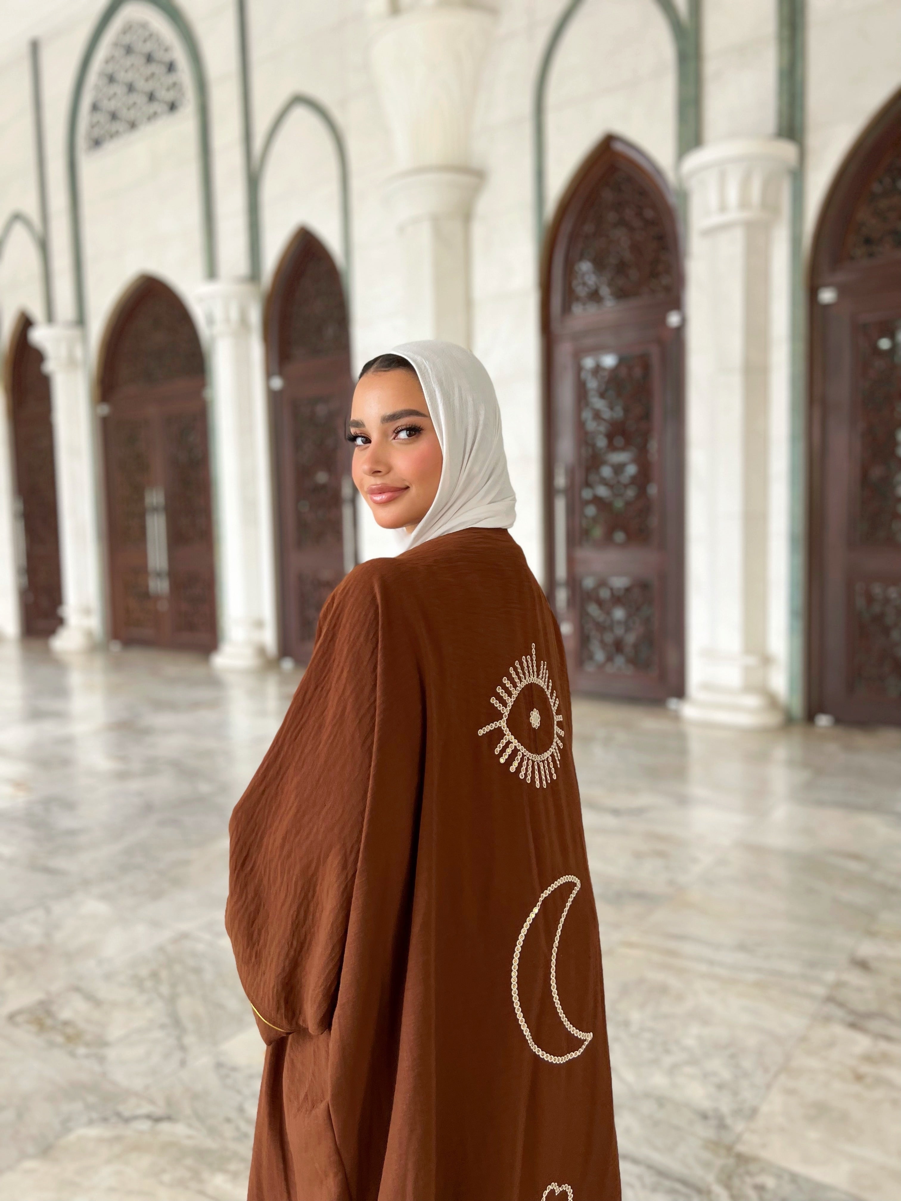 Khamsa Eye kaftan