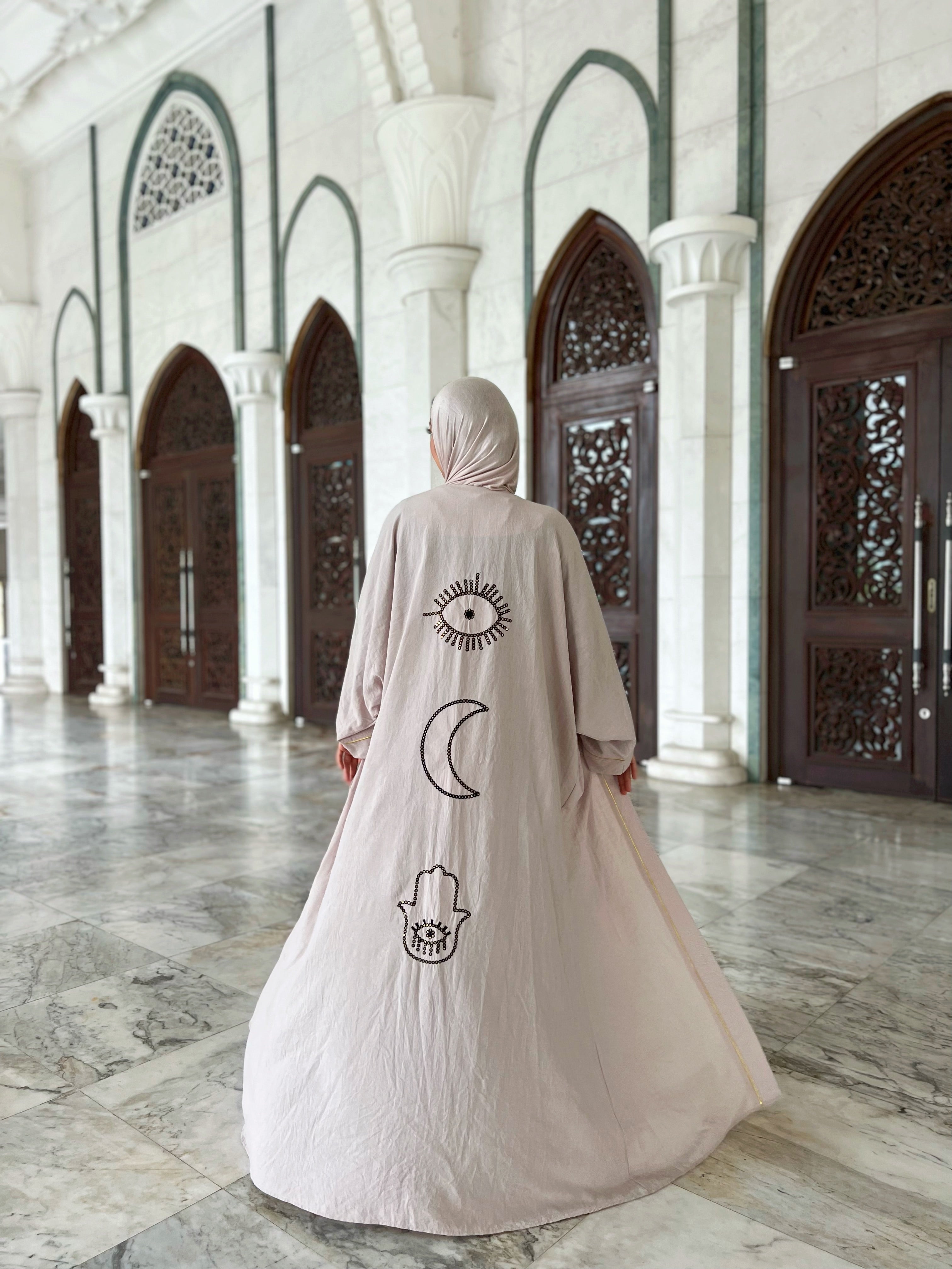 Khamsa Eye kaftan