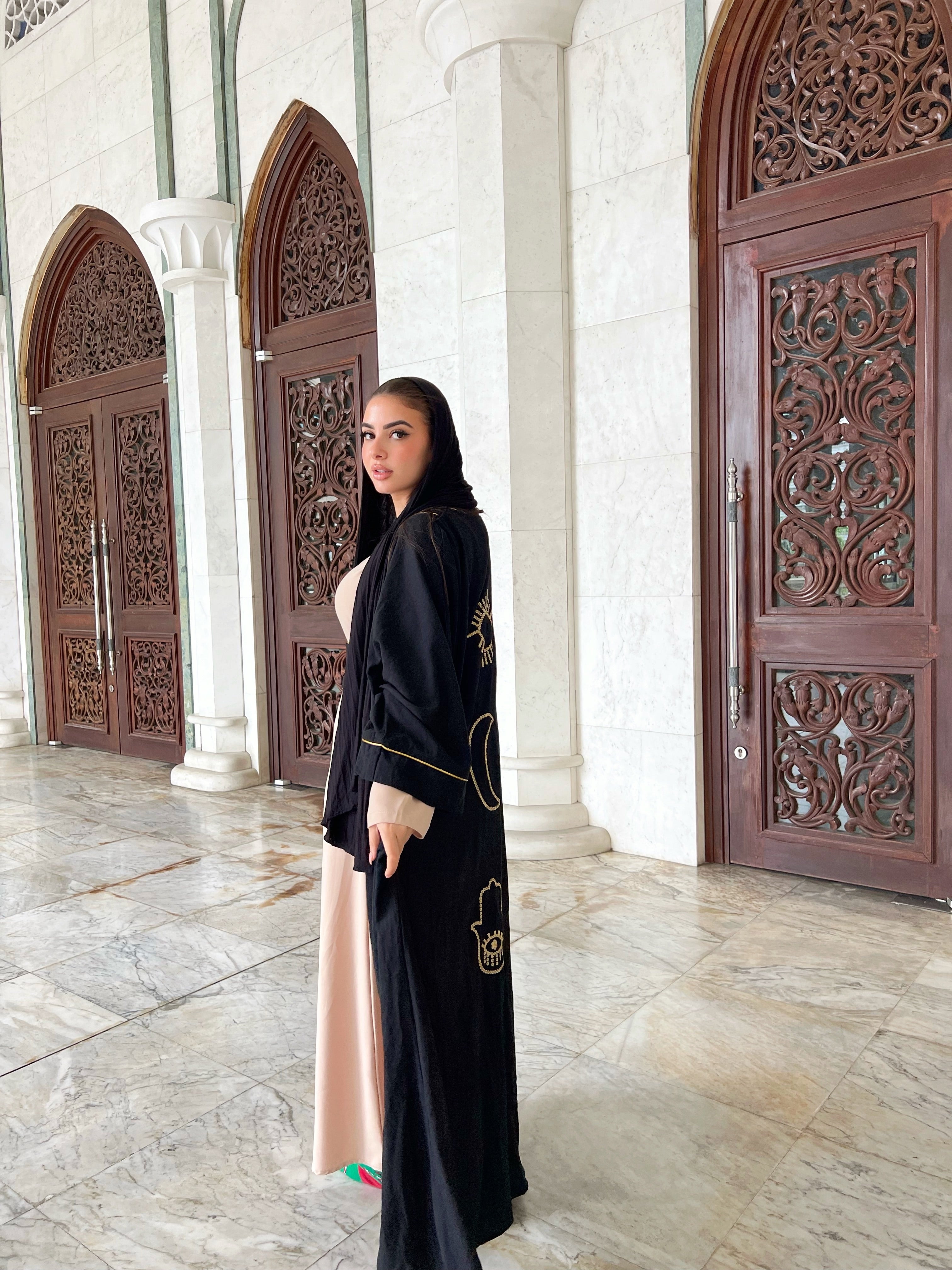 Khamsa Eye kaftan